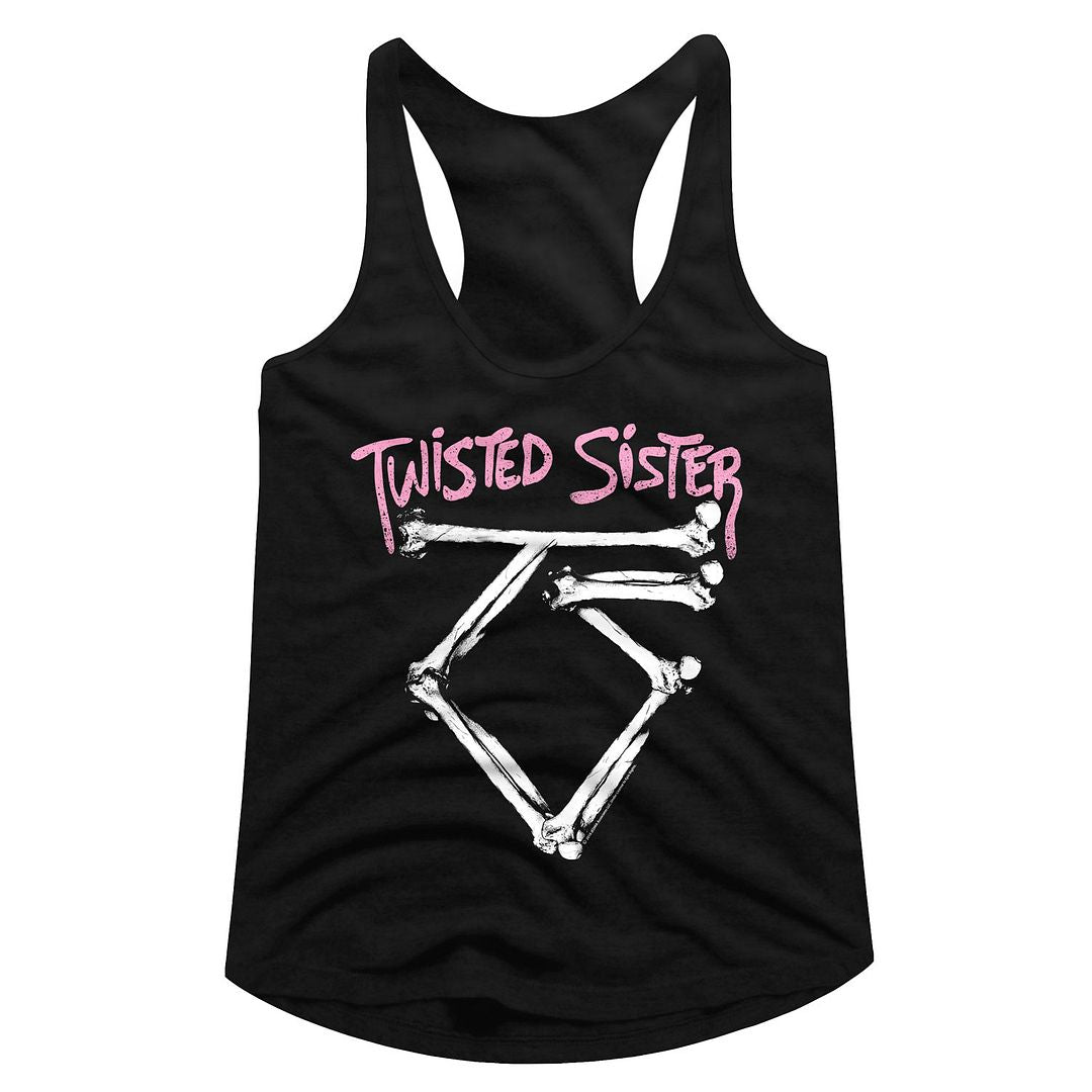 Twisted Sister - Bone Logo Ladies Shirt
