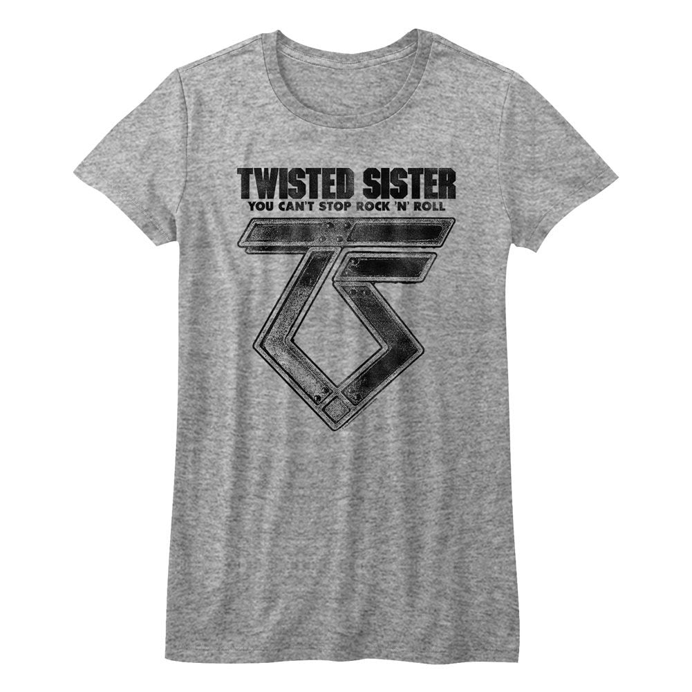 Twisted Sister - Cant Stop Rocknroll Ladies Shirt