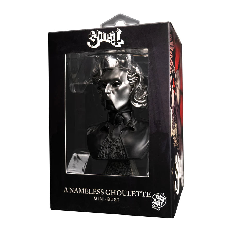 GHOST HOLIDAY HORRORS NAMELESS GHOULETTE MINI BUST ORNAMENT