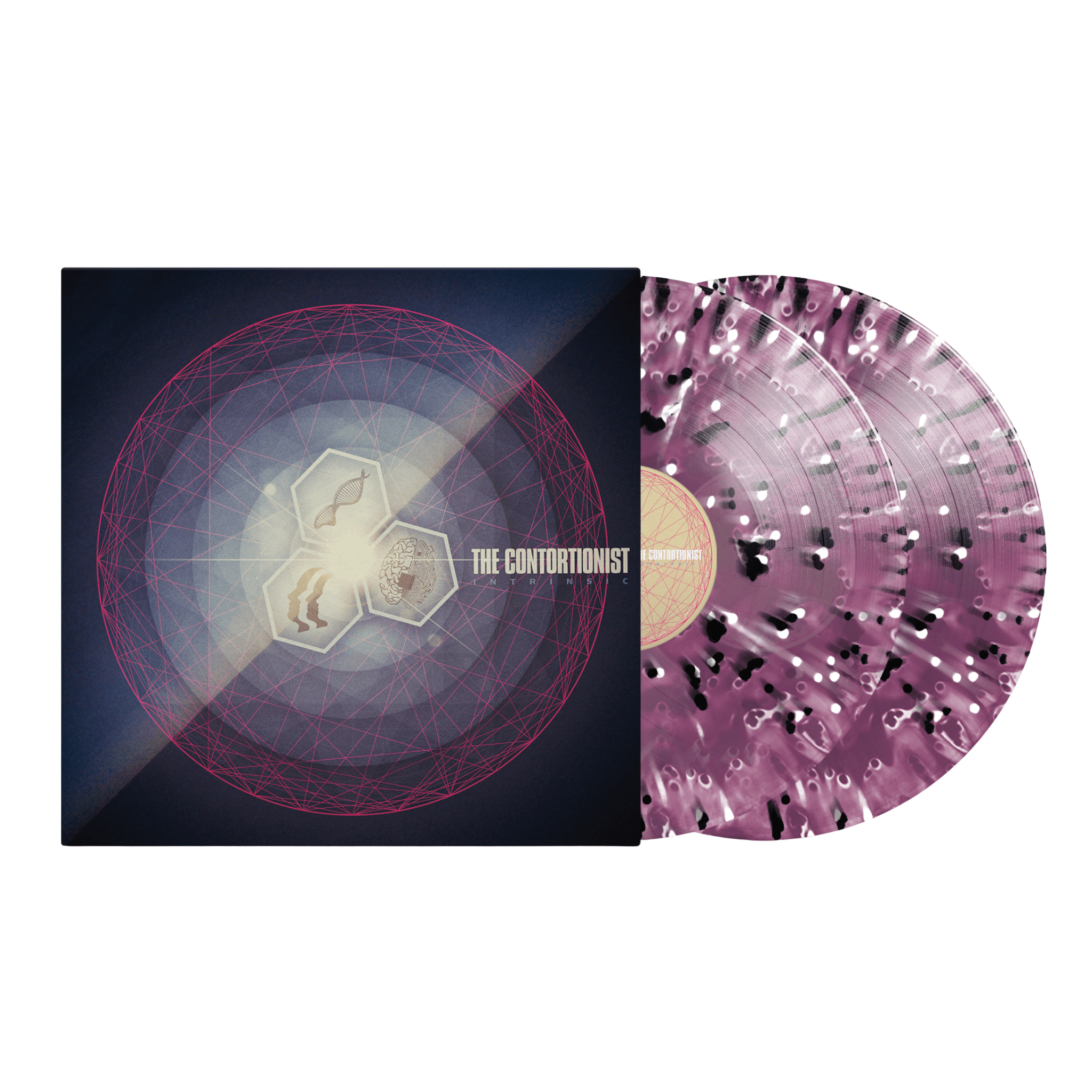 THE CONTORTIONIST 'INTRINSIC' 2LP (Grape Ghost Splatter Vinyl)