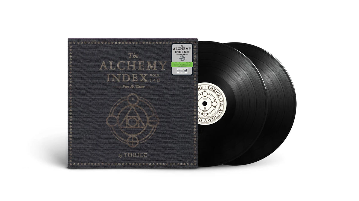 THRICE 'THE ALCHEMY INDEX, VOLS. I & II: FIRE & WATER' 2LP (Eco-Mix Black Vinyl)
