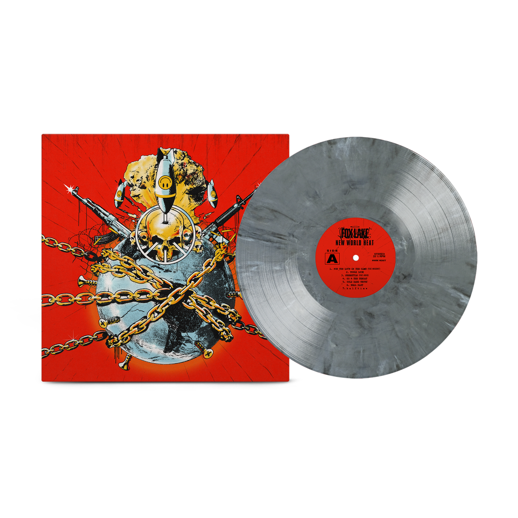 FOX LAKE 'NEW WORLD HEAT' LP (Graphite Eco Mix Vinyl)