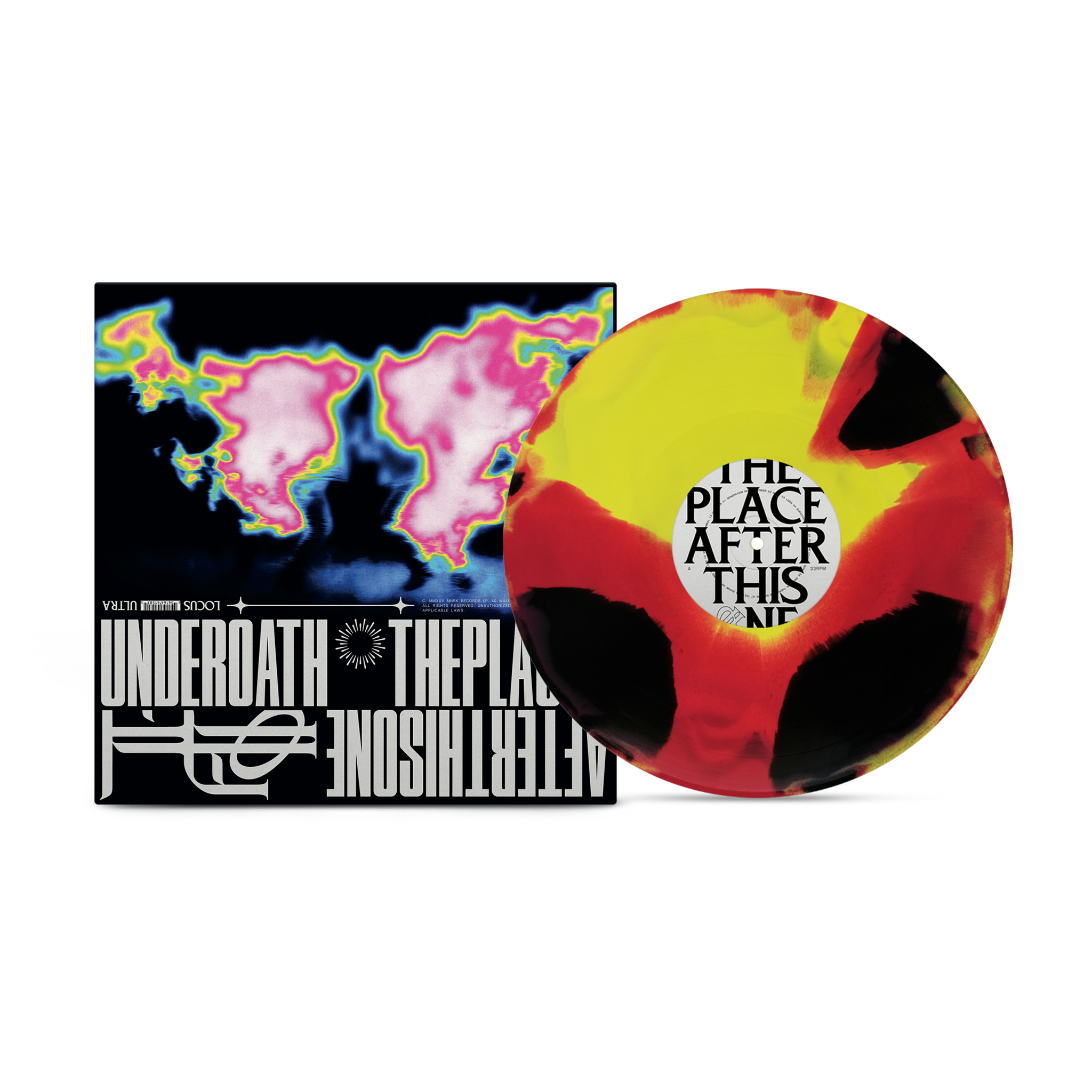 UNDEROATH 'THE PLACE AFTER THIS ONE' LP (Deluxe Thermo Vinyl)