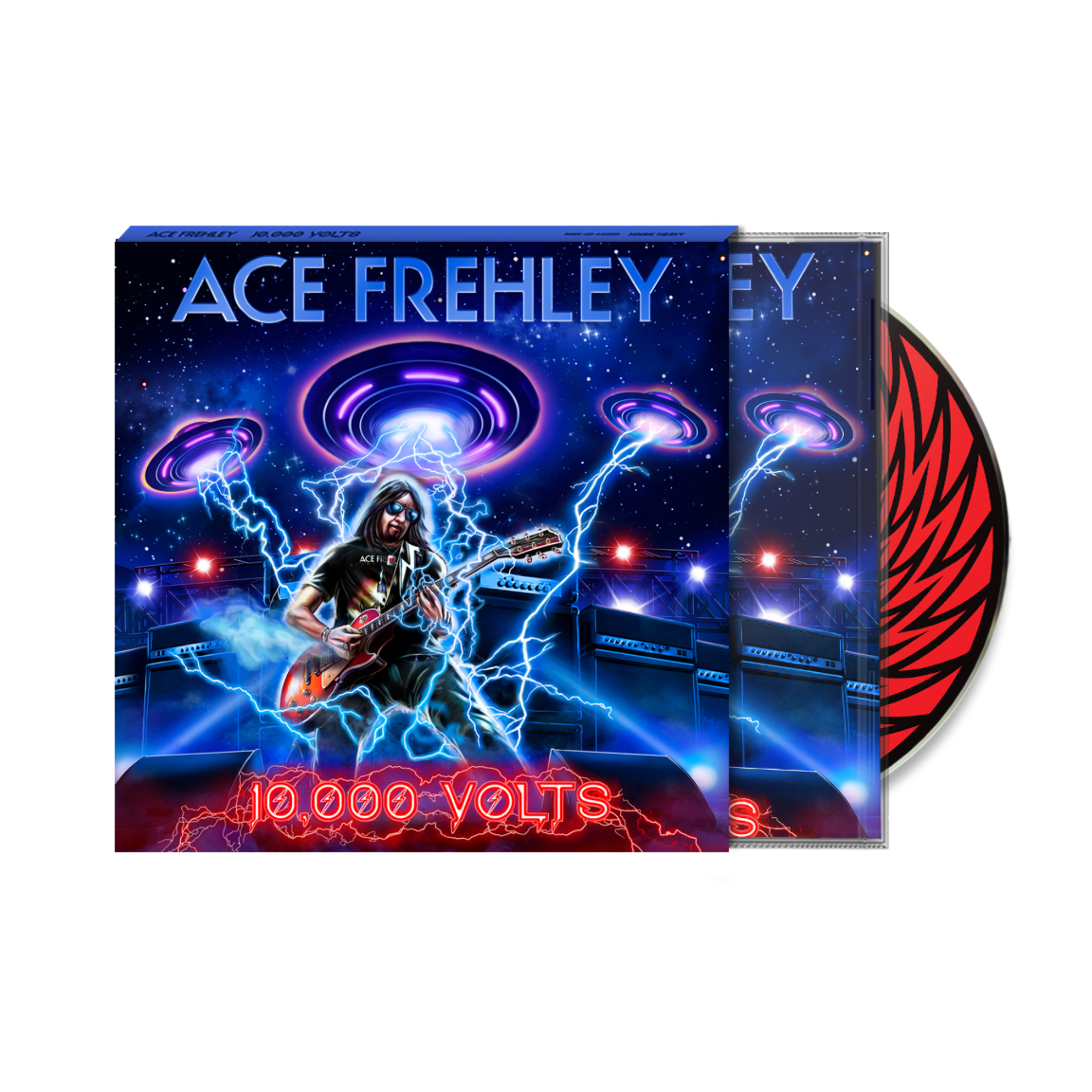 ACE FREHLEY '10,000 VOLTS' LENTICULAR CD