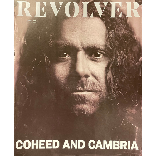 REVOLVER SPRING 2022 ISSUE ALTERNATE COVER FEATURING COHEED AND CAMBRIA