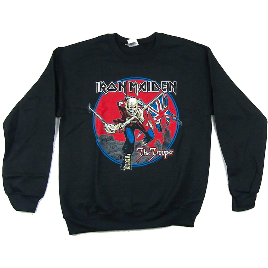 Iron maiden online trooper hoodie