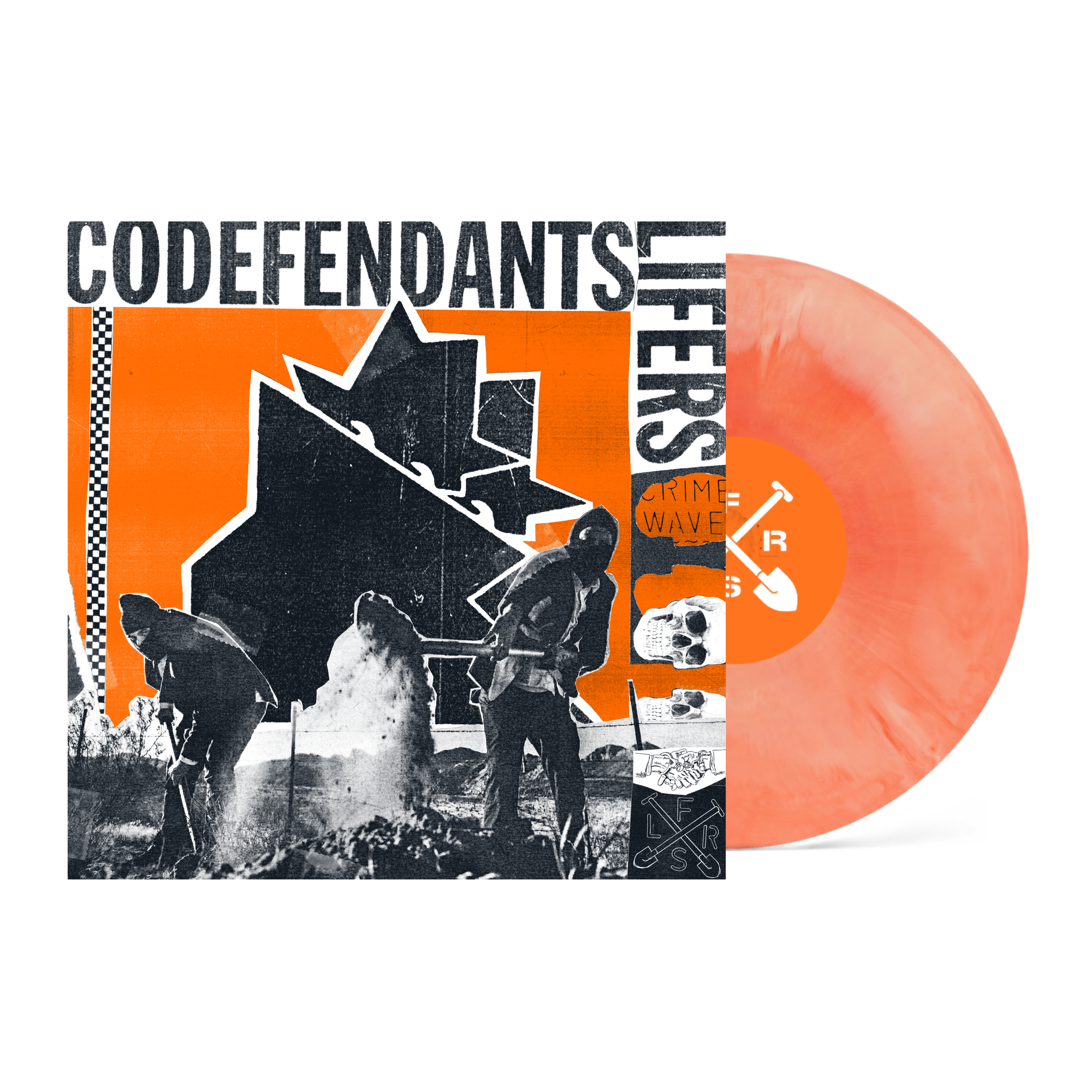 CODEFENDANTS 'LIFERS' LP (Exclusive – Limited to 200, Galaxy Swirl Vin
