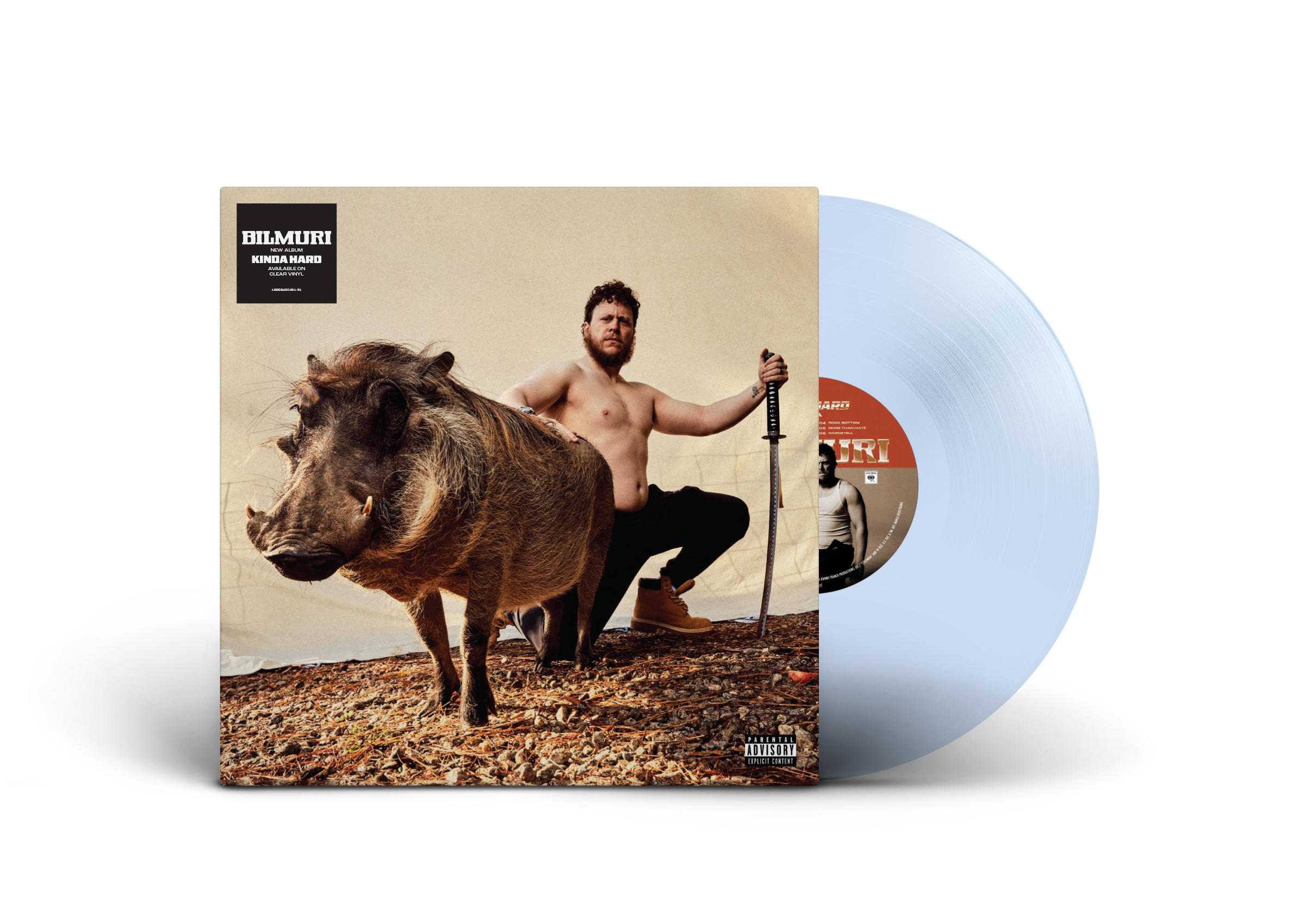 BILMURI 『KINDA HARD』 クリアビニール BILMURI 'KINDA HARD' LP (Clear Vinyl)