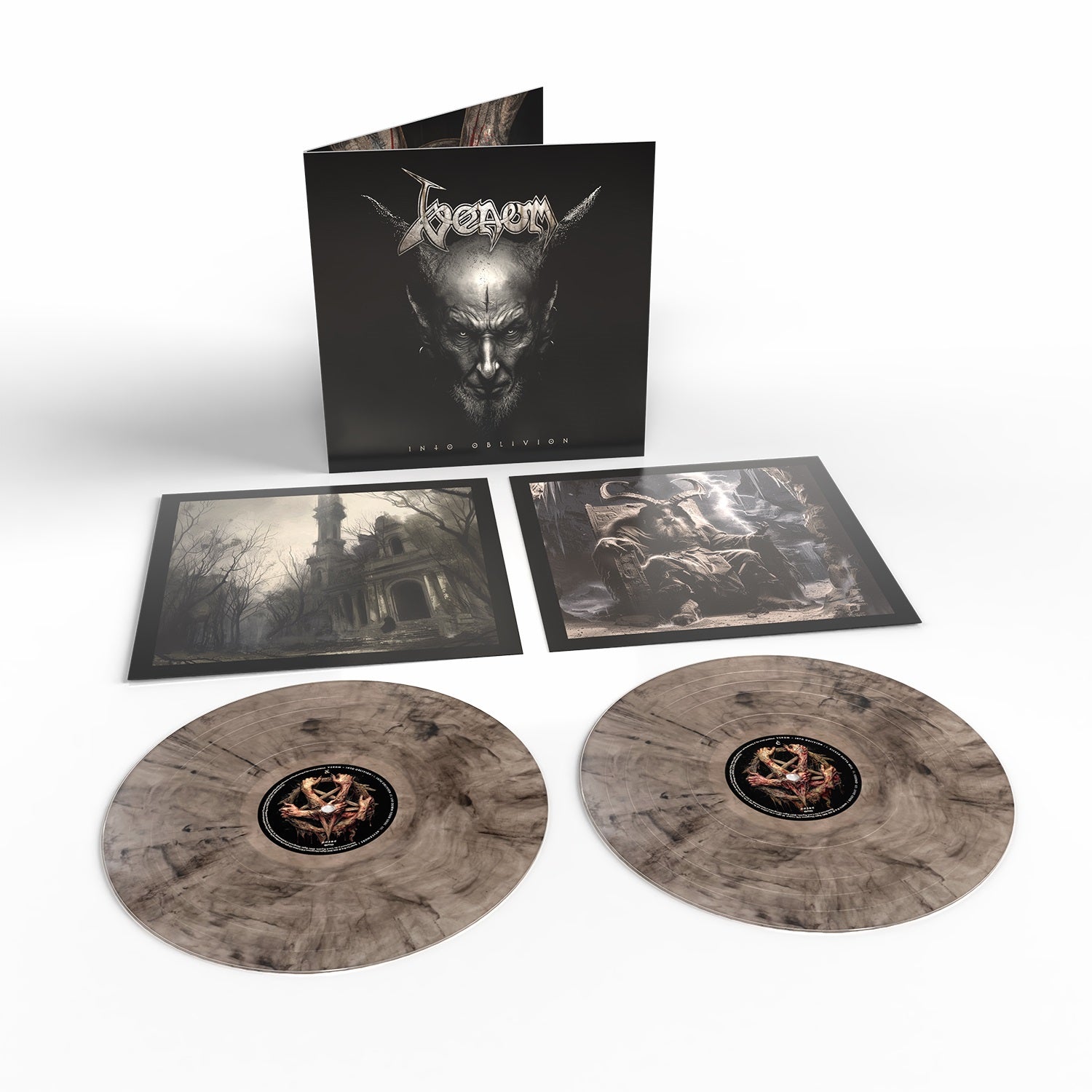 VENOM 'INTO OBLIVION' 2LP (Black/Clear Smoke Vinyl)