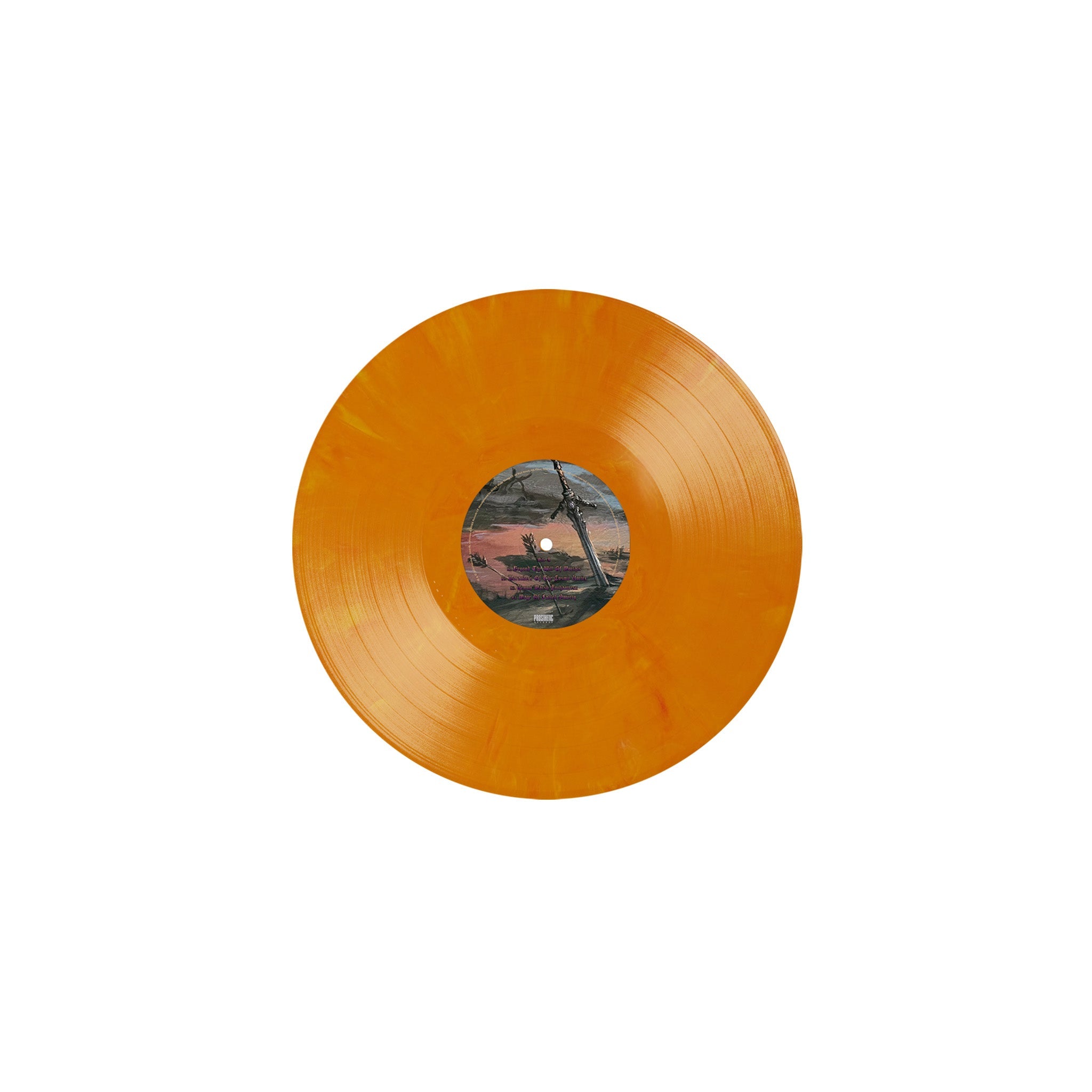 VOLCANDRA 'BEYOND THE WILL OF MORTALS' LP (Citrus Eco Mix Vinyl)