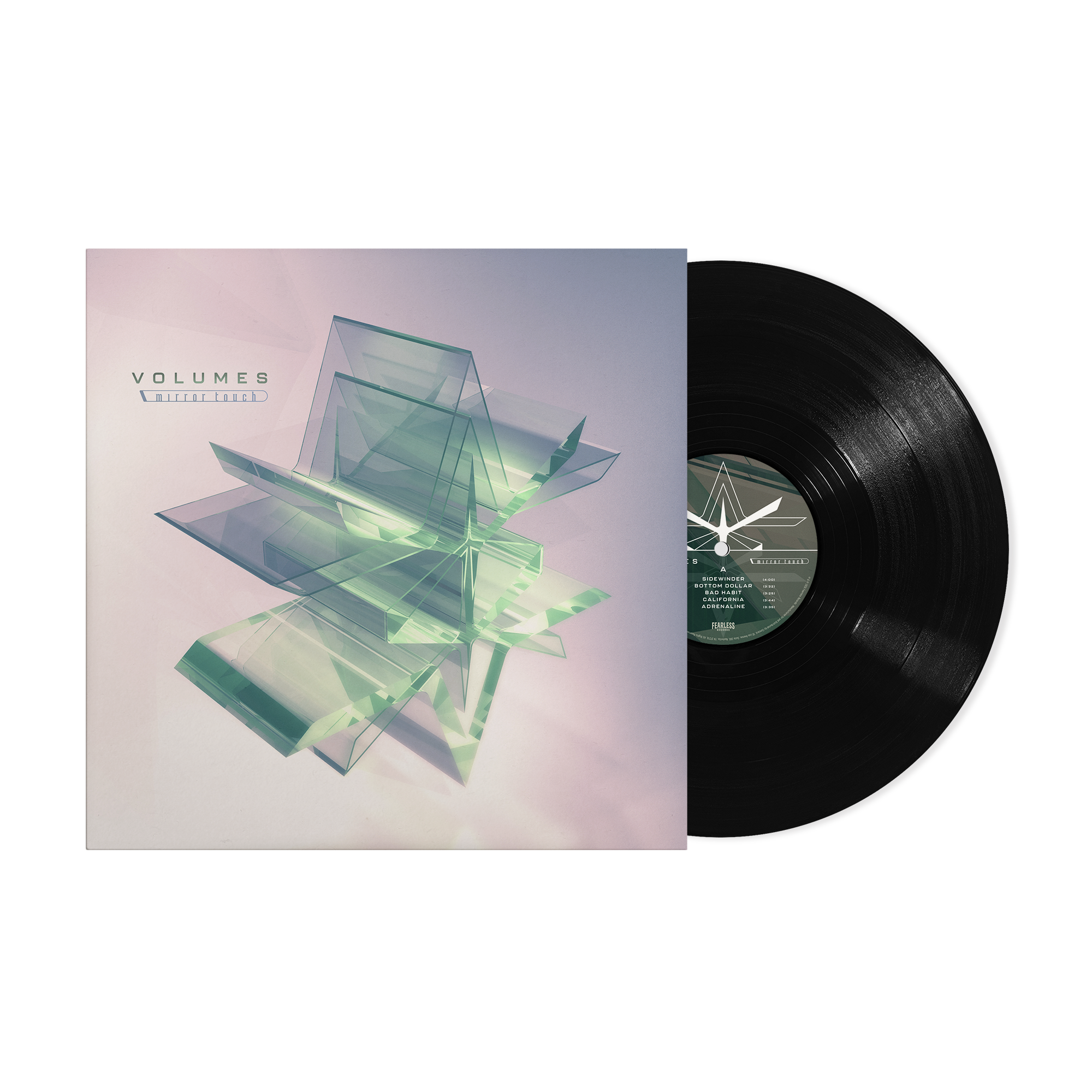 VOLUMES 'MIRROR TOUCH' LP (BLACK VINYL)