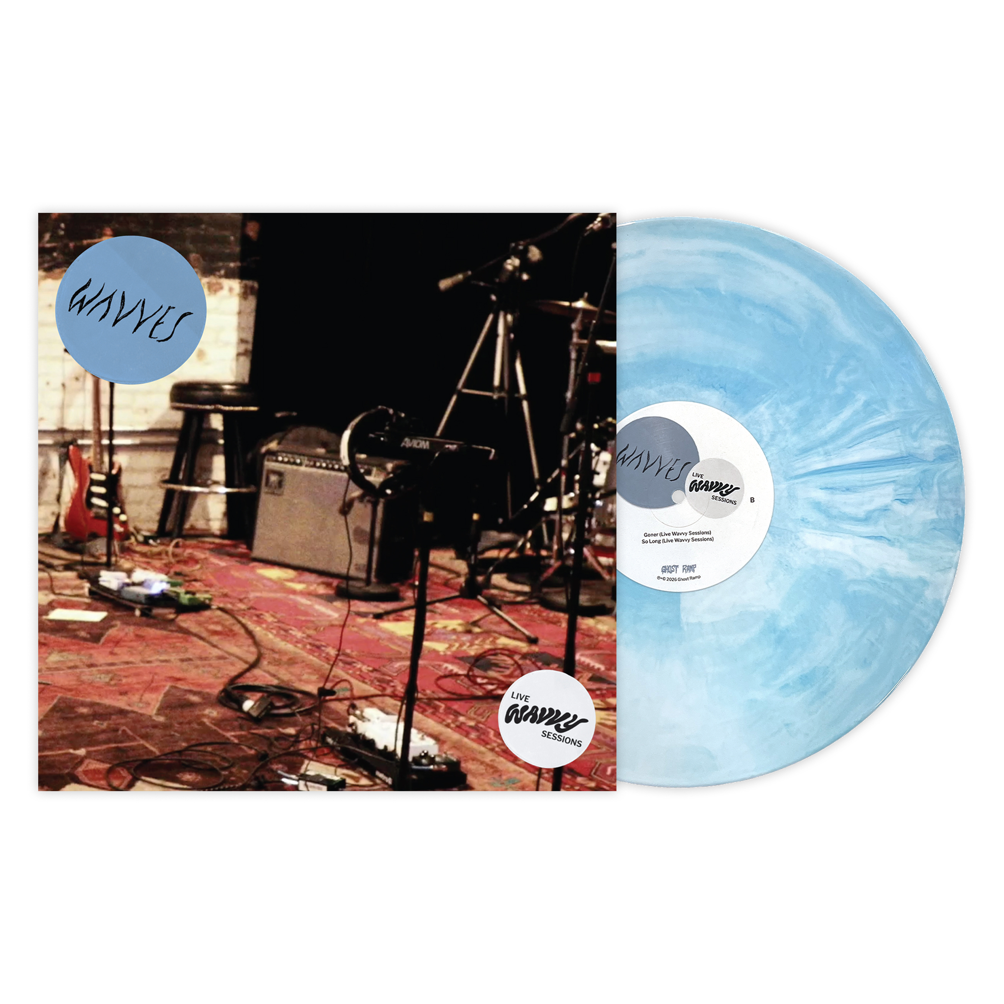 WAVVES x GOLDMINE BUNDLE - WAVVES ‘LIVE WAVVY SESSIONS' EP (Blue Jean Baby Vinyl) w/ GOLDMINE FALL 2026 ISSUE
