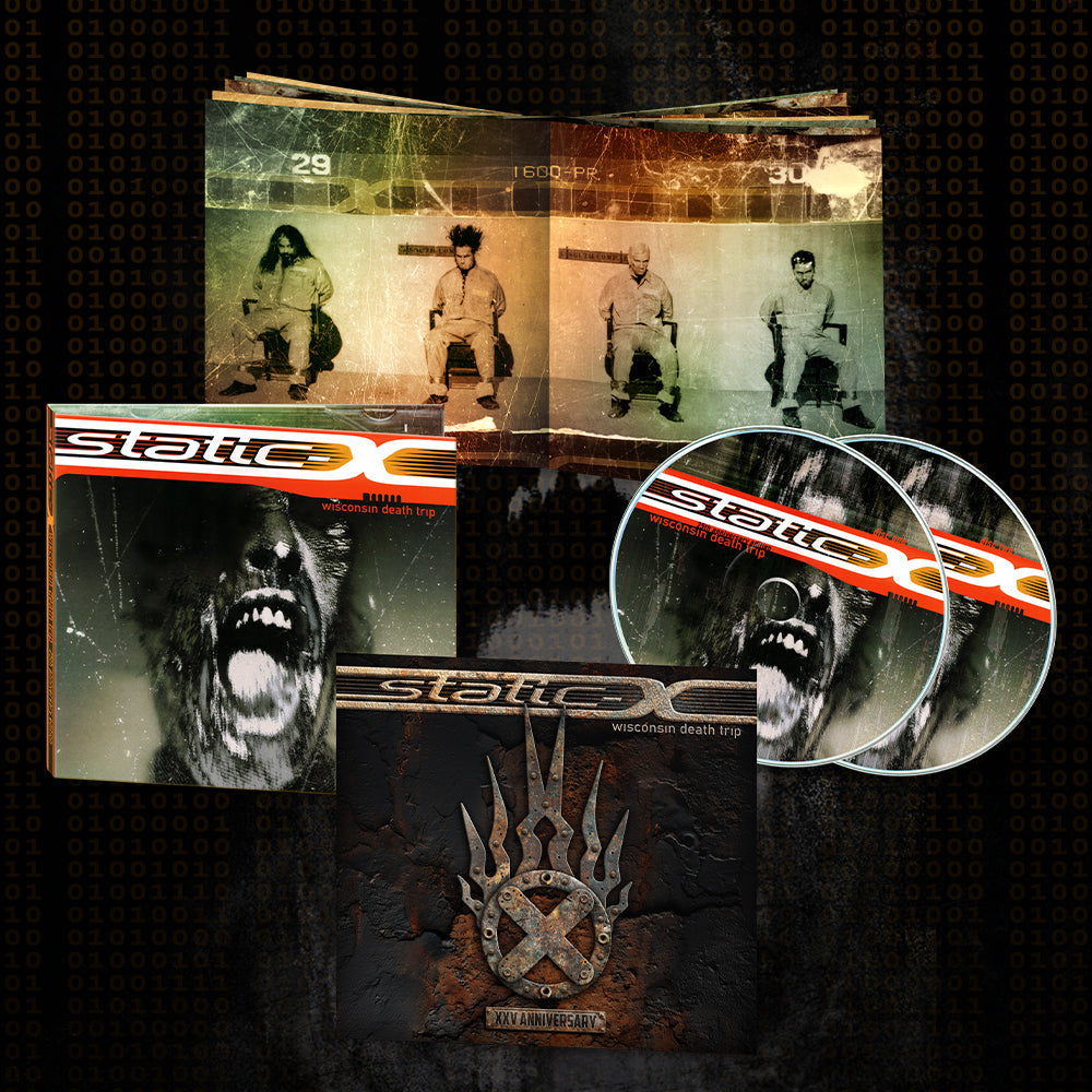 STATIC X 'WISCONSIN DEATH TRIP' (25TH ANNIVERSARY CORROSIVE EDITION) CD