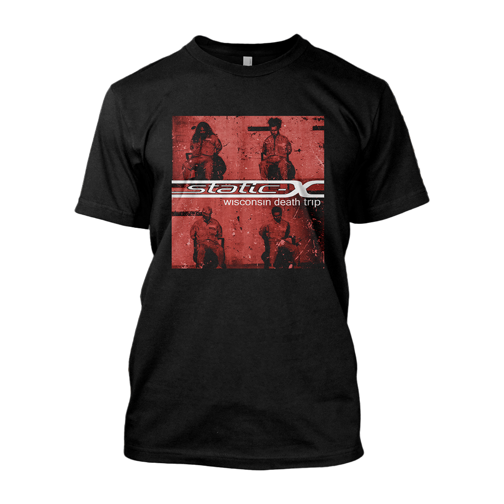STATIC X 'WISCONSIN DEATH TRIP' RED BAND EXCLUSIVE T-SHIRT