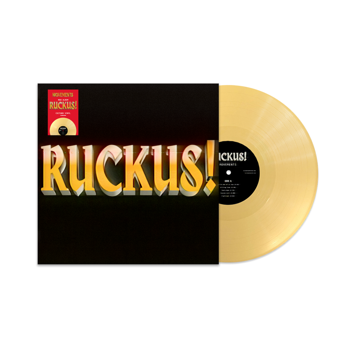 MOVEMENTS 'RUCKUS!' (Custard Vinyl)