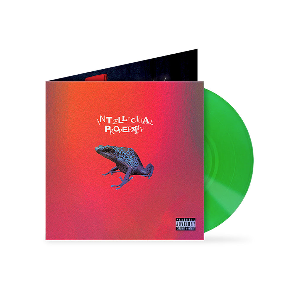 WATERPARKS ‘INTELLECTUAL PROPERTY’ LP (Limited Edition – Transparent Green Vinyl & Clear Vinyl)