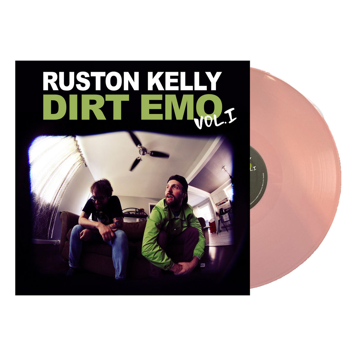 RUSTON KELLY 'DIRT EMO VOL. 1' LP (Opaque Baby Pink Vinyl)