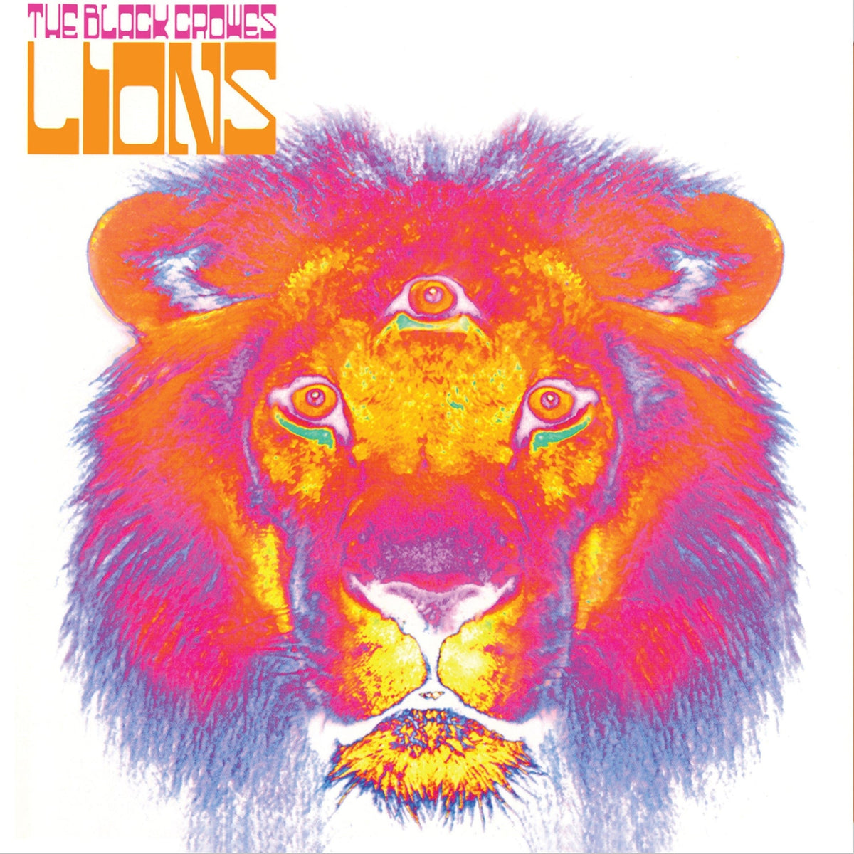 THE BLACK CROWES 'LIONS' 25TH ANNIVERSARY 2LP (Clear/Cobalt Blue Vinyl)