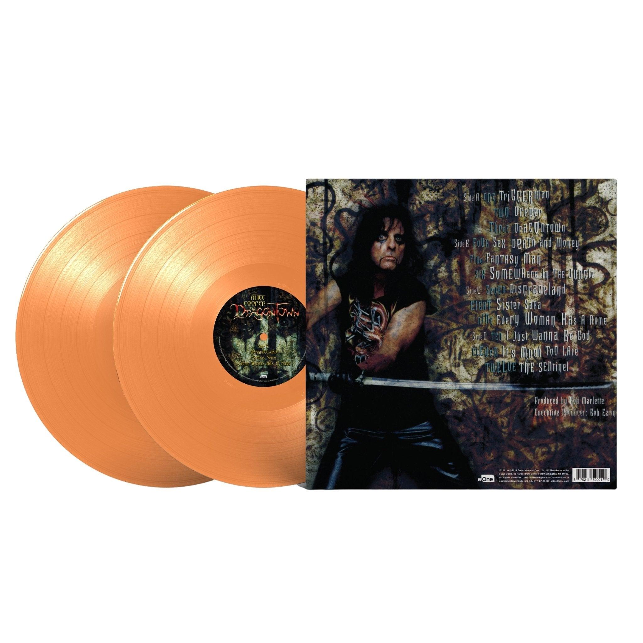 ALICE COOPER 'DRAGONTOWN' 2LP (Orange Vinyl)