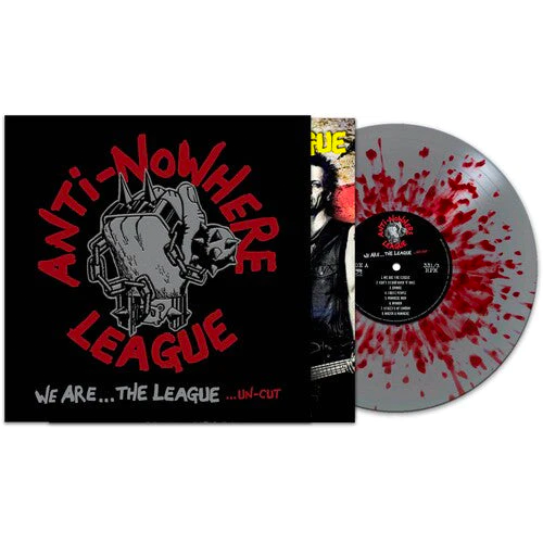 ANTI-NOWHERE LEAGUE 'WE ARE THE LEAGUE' LP (Splatter Silver & Red Vinyl)
