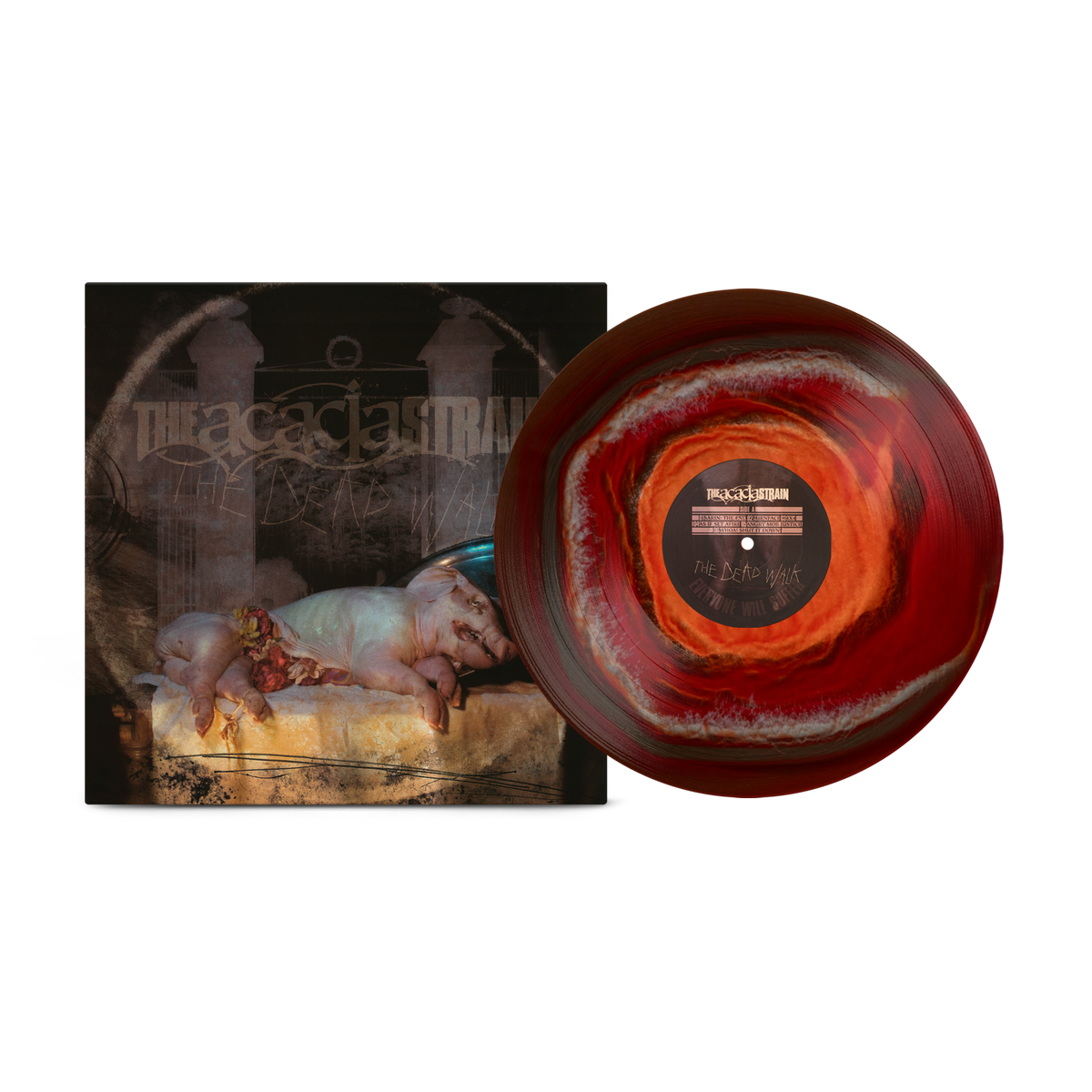 THE ACACIA STRAIN 'DEAD WALK' LP (Black Ice Ruby Bone Vinyl)