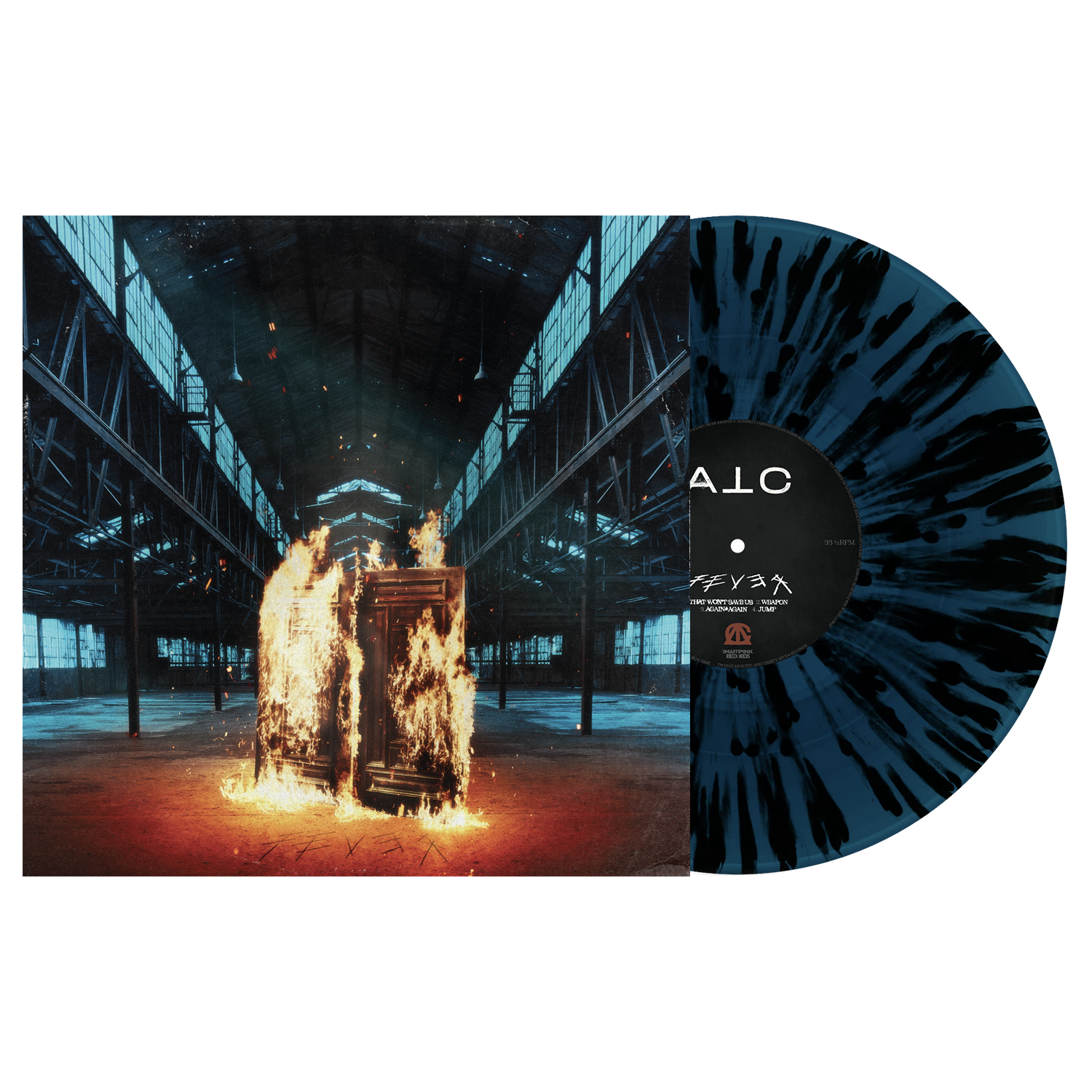 AGAINST THE CURRENT ‘FEVER’ LP (Exclusive – Limited to 200, Blue w/ Black Splatter Vinyl)