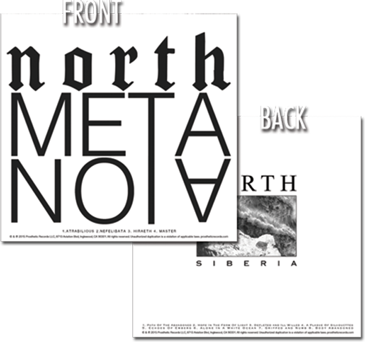 NORTH 'METANOIA/SIBERIA' CD