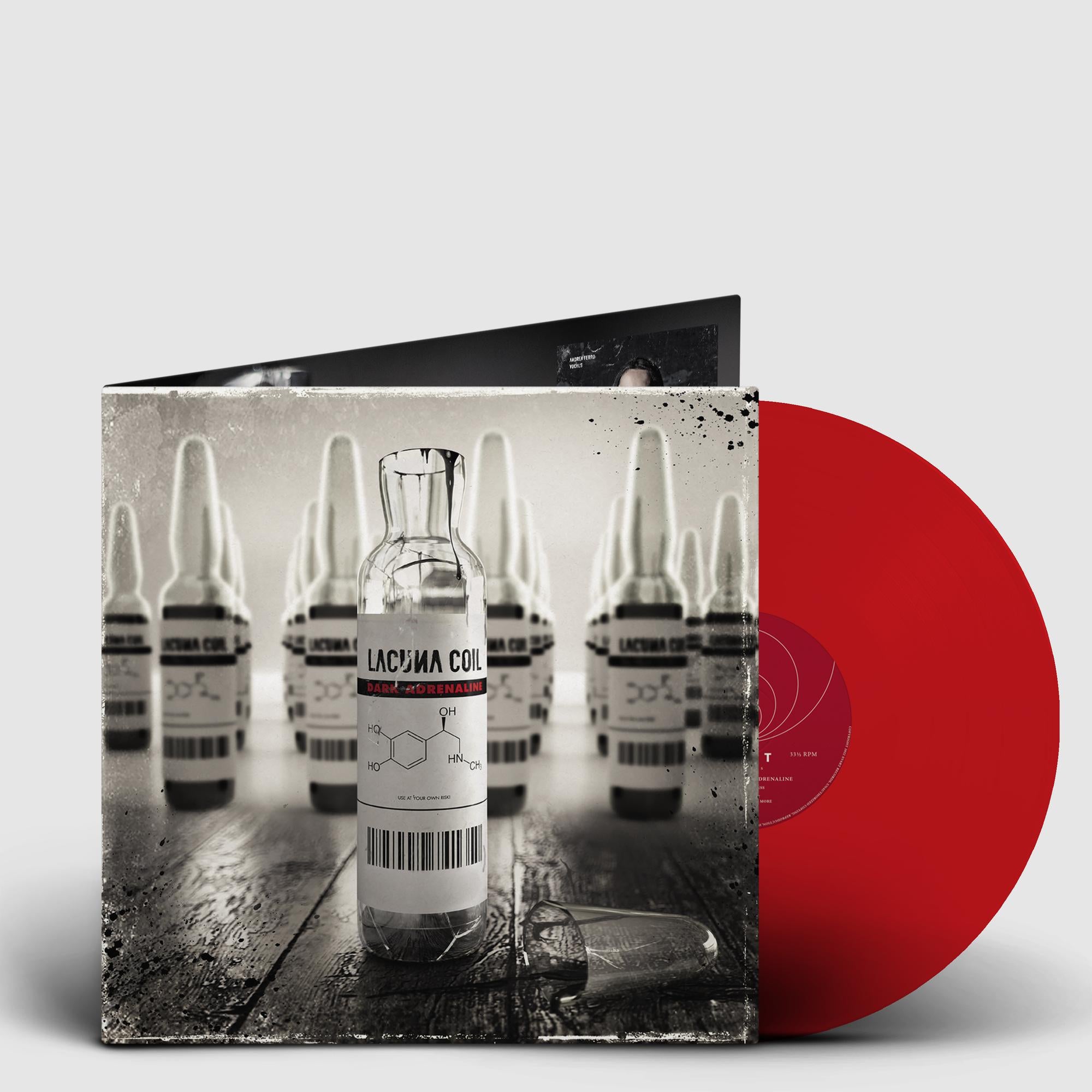 LACUNA COIL 'DARK ADRENALINE' LP (Red Vinyl)