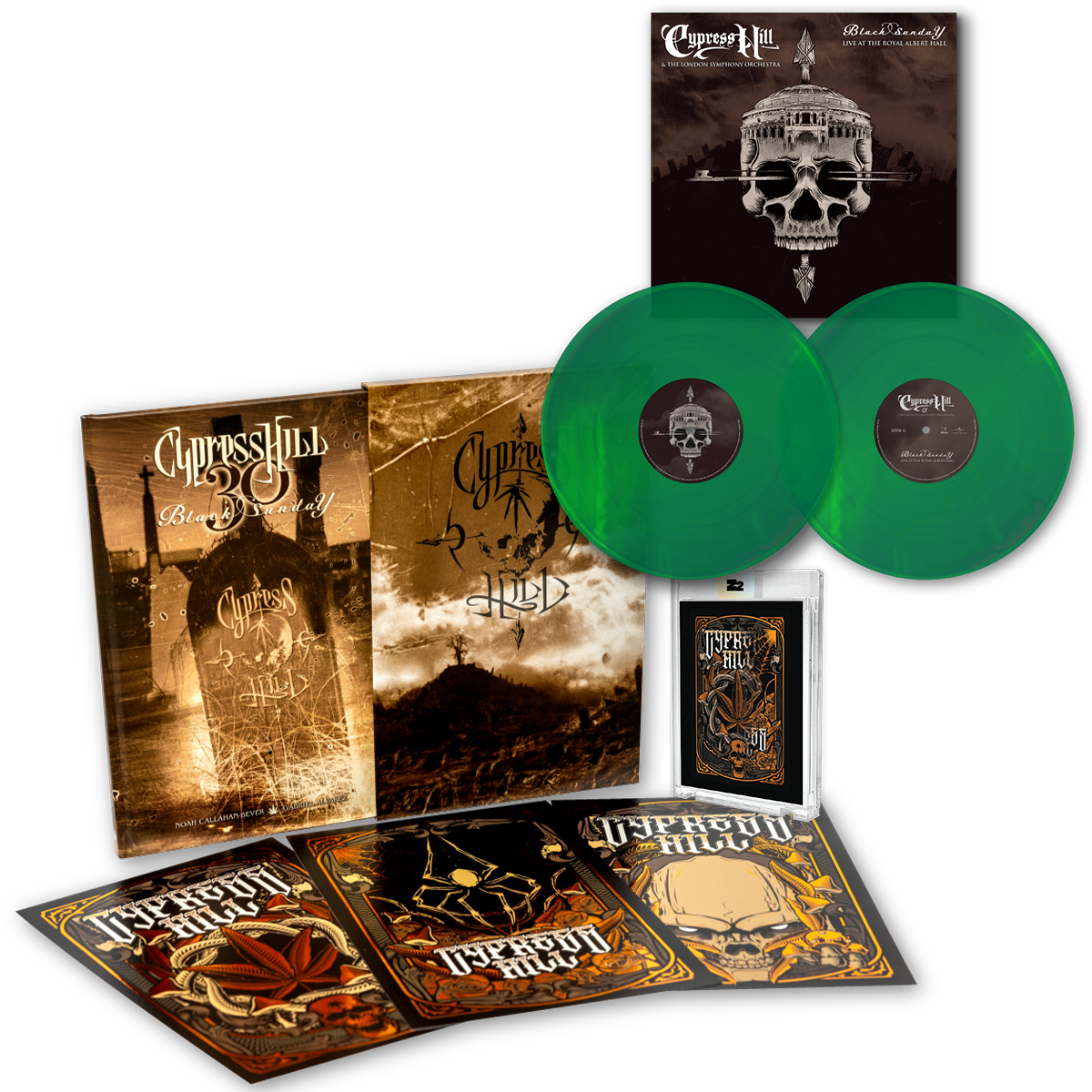 CYPRESS HILL: BLACK SUNDAY GRAPHIC NOVEL - SIGNED PLATINUM EDITION + '