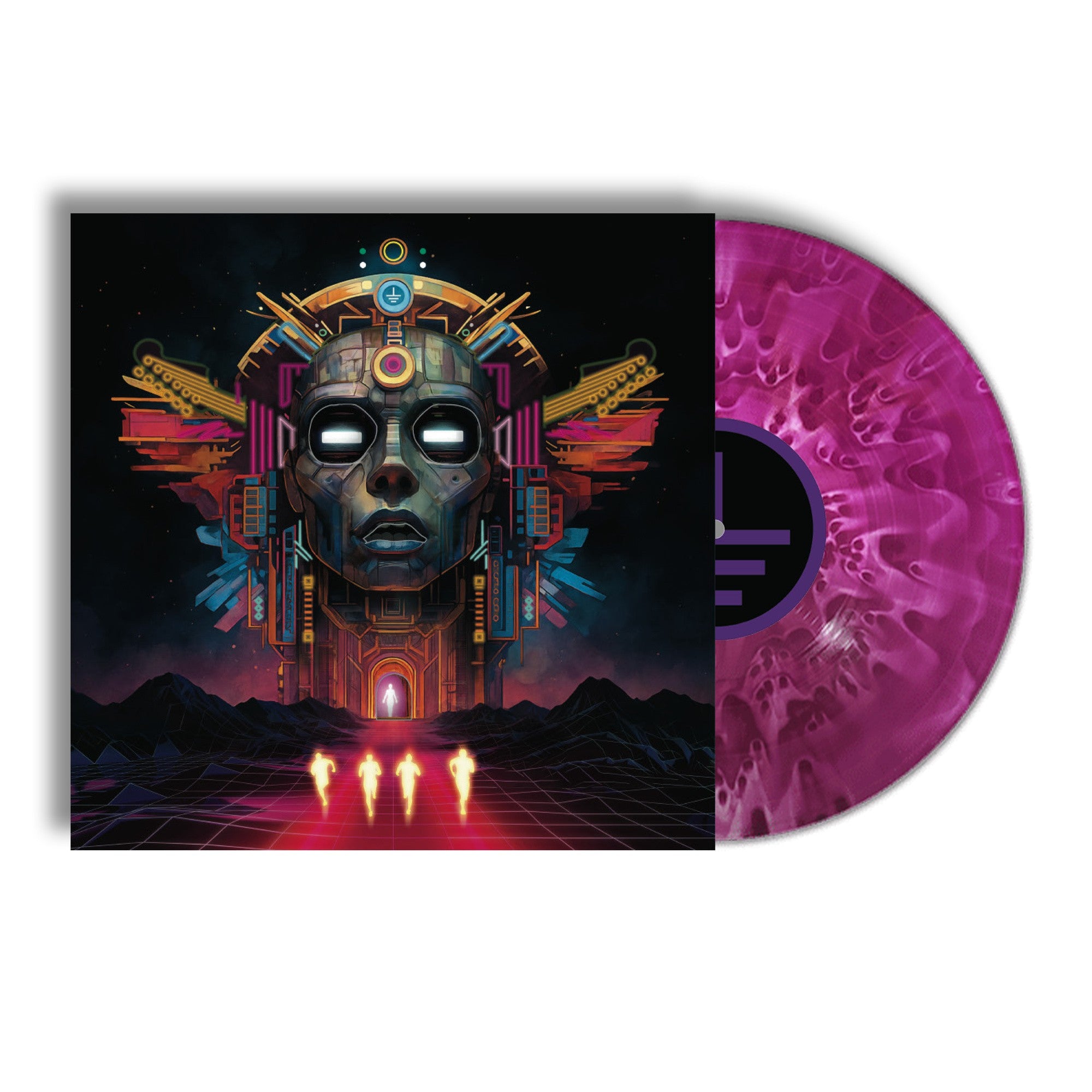 CLUTCH 'EARTH ROCKER' LP (Clutch Collector's Series, Grape Ghost Vinyl)