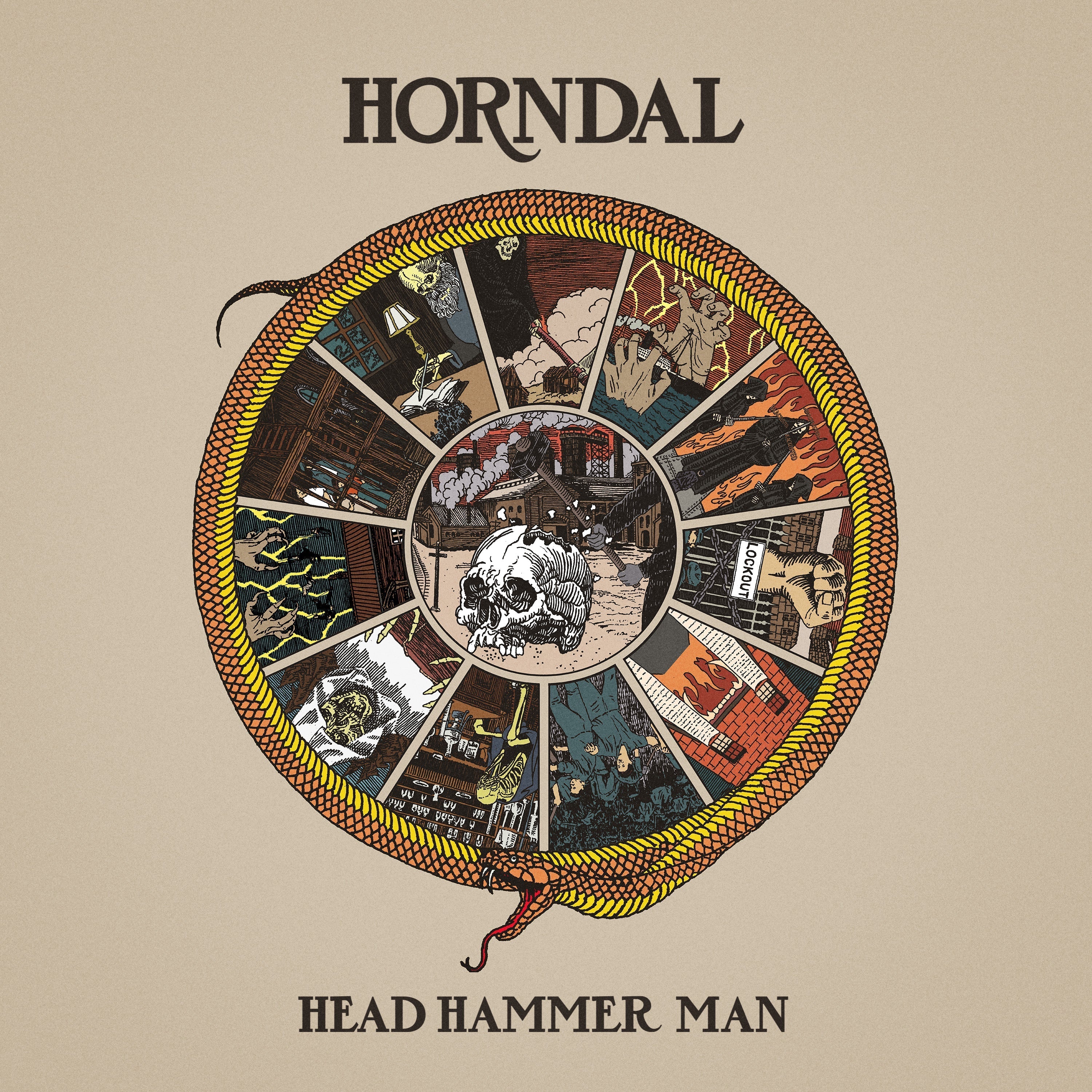 HORNDAL 'HEAD HAMMER MAN' CD
