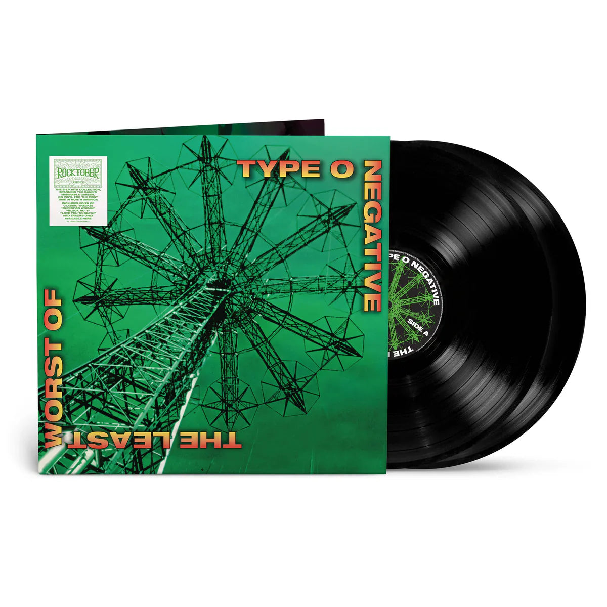 TYPE O NEGATIVE 'THE LEAST WORST OF' 2LP