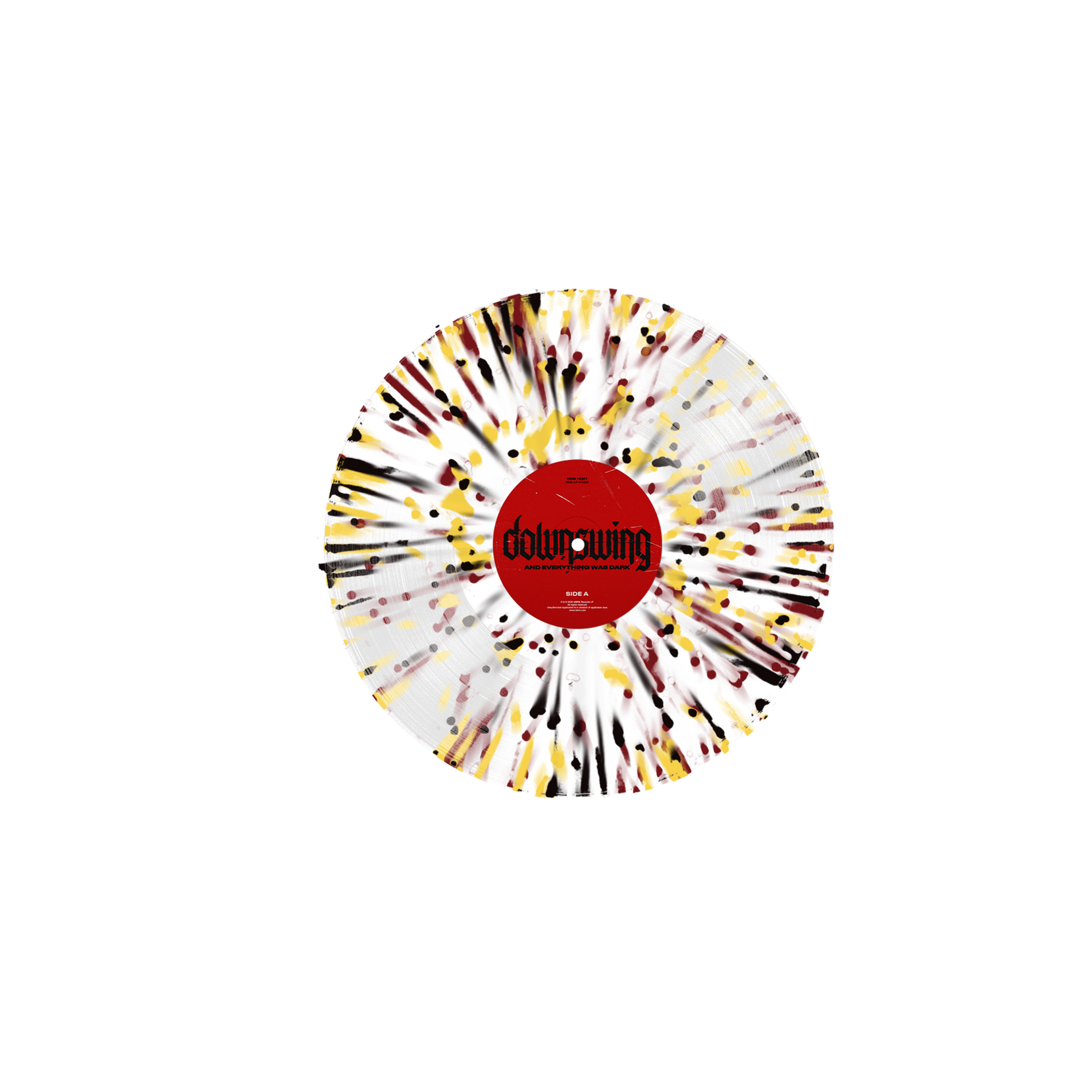 DOWNSWING 'AND EVERYTHIGN WAS DARK' LP (3-Color Splatter Vinyl)