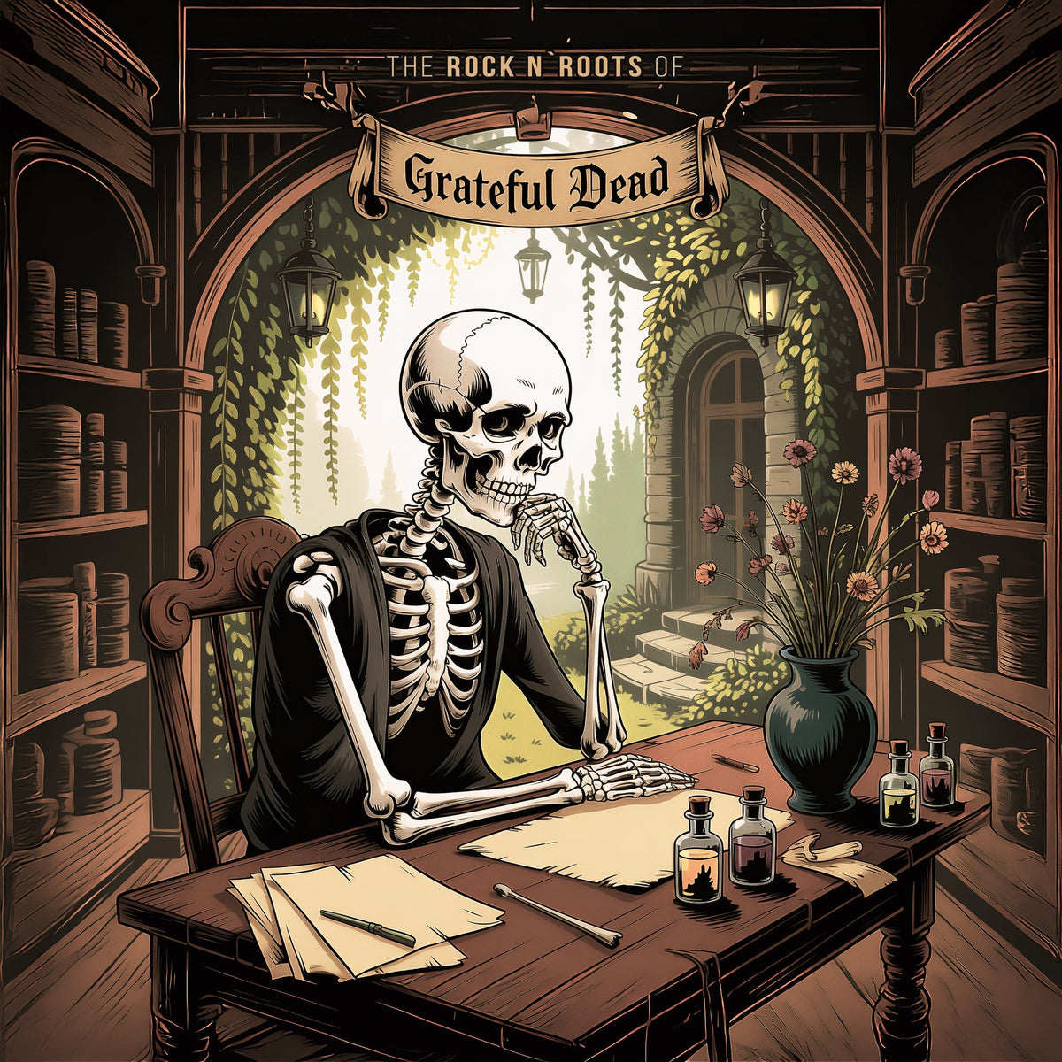 GRATEFUL DEAD 'THE ROCK N' ROOTS OF GRATEFUL DEAD' LP (Limited Edition)