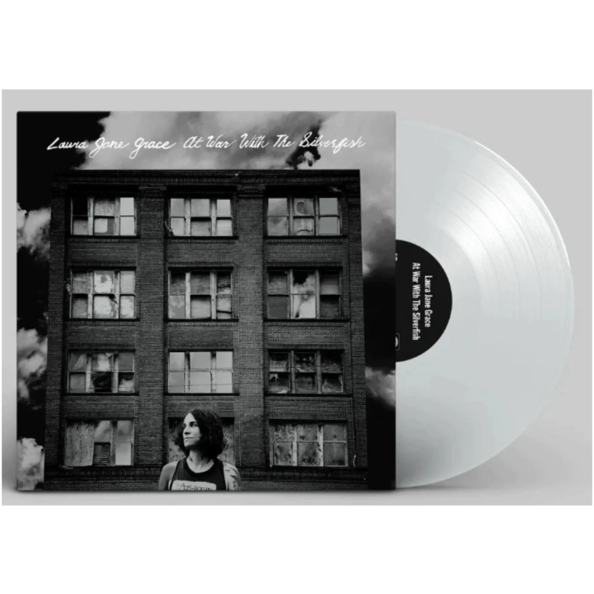 LAURA JANE GRACE 'AT WAR WITH THE SILVERFISH' 10" EP (Clear Vinyl)