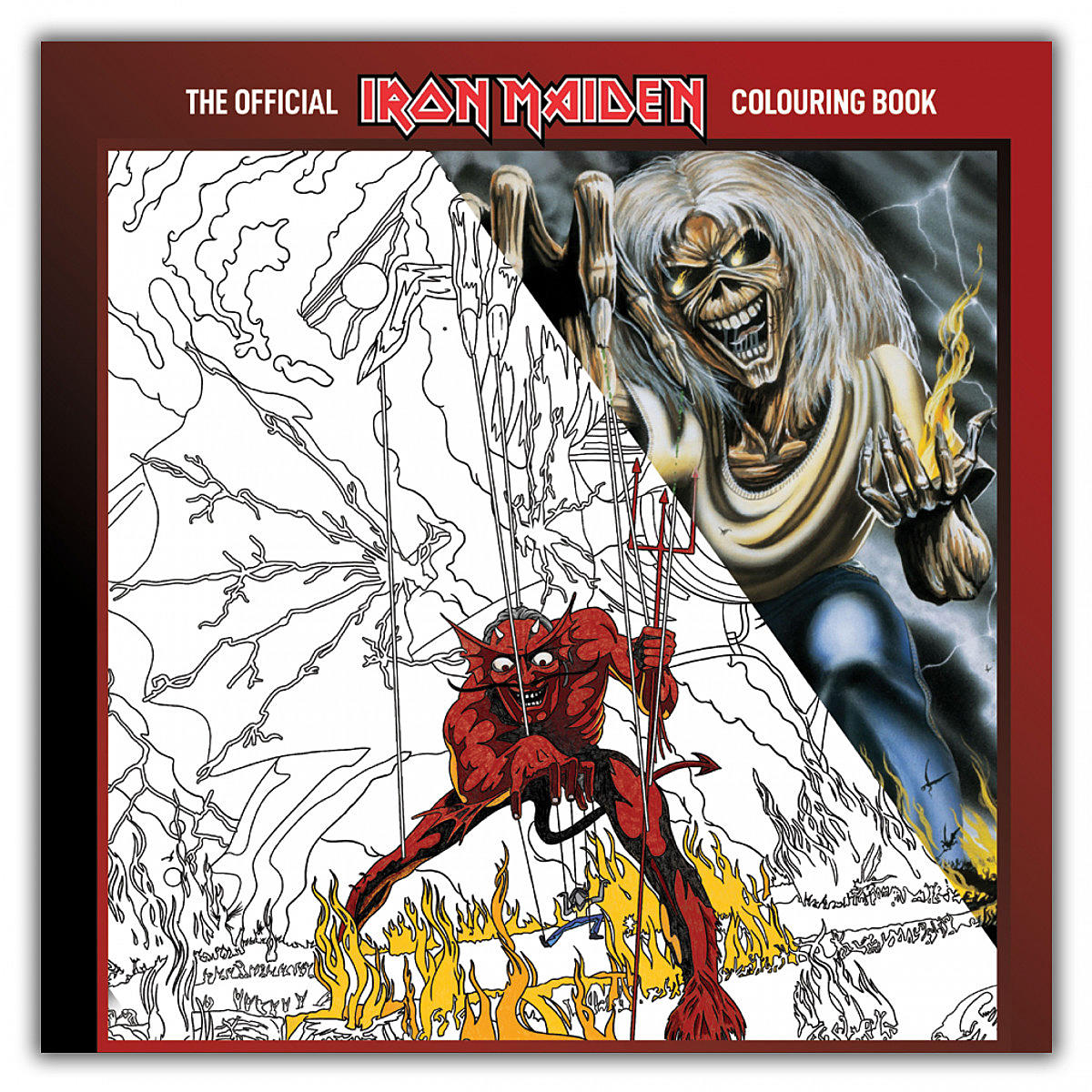 IRON MAIDEN COLORING BOOK