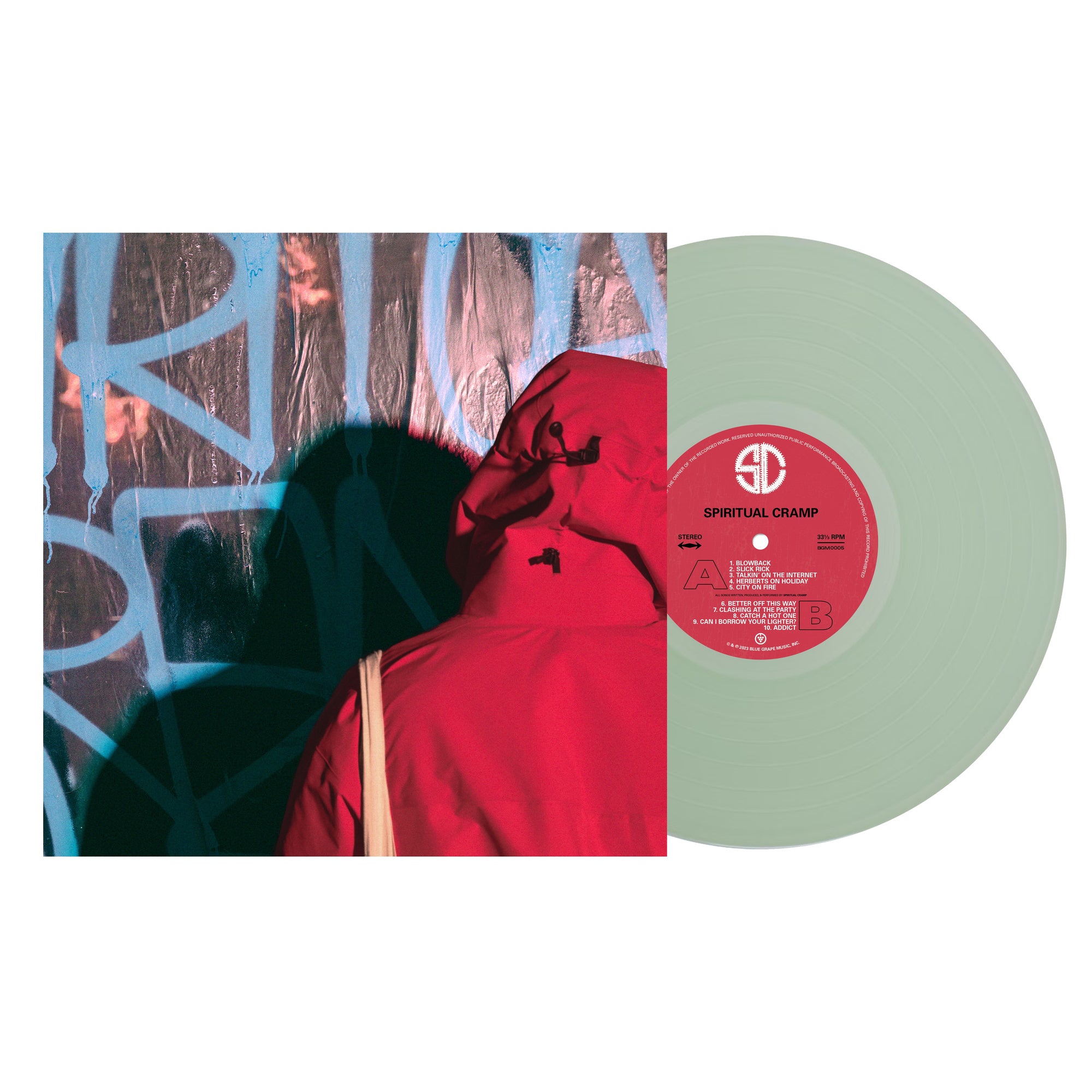 SPIRITUAL CRAMP ‘SPIRITUAL CRAMP’ LP (Coke Bottle Clear)
