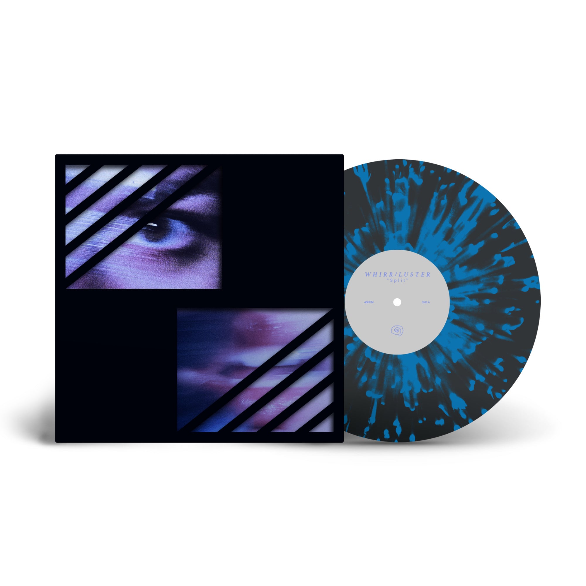 WHIRR 'WHIRR & LUSTER' EP (Black Ice w/Blue Splatter Vinyl)