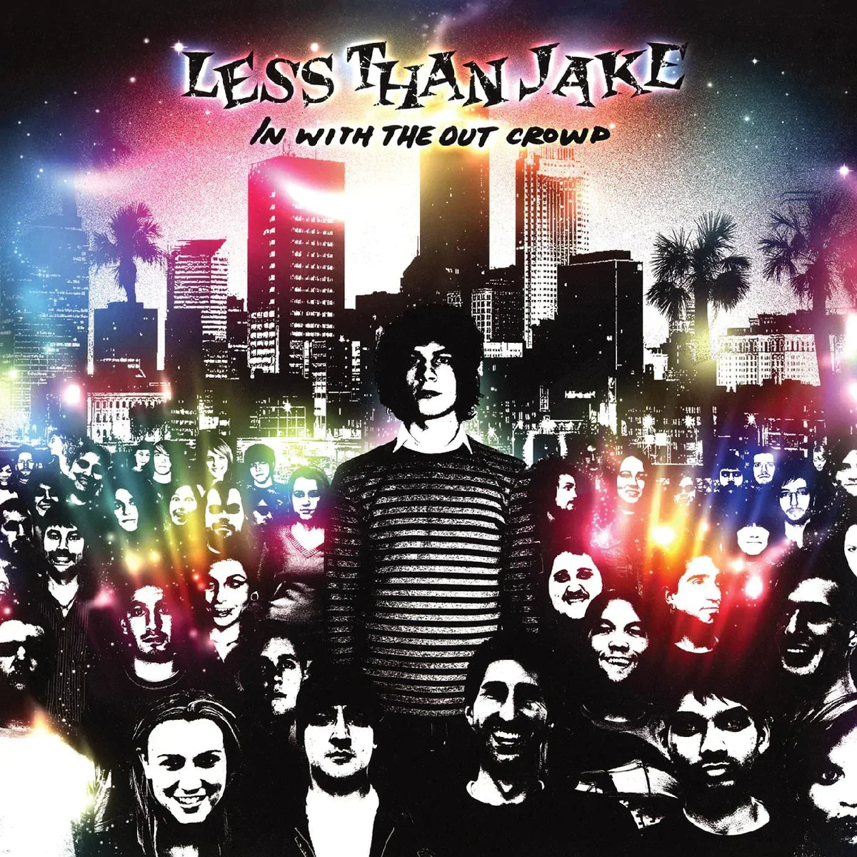 LESS THAN JAKE 'IN WITH THE OUT CROWD' LP (Grape Vinyl)