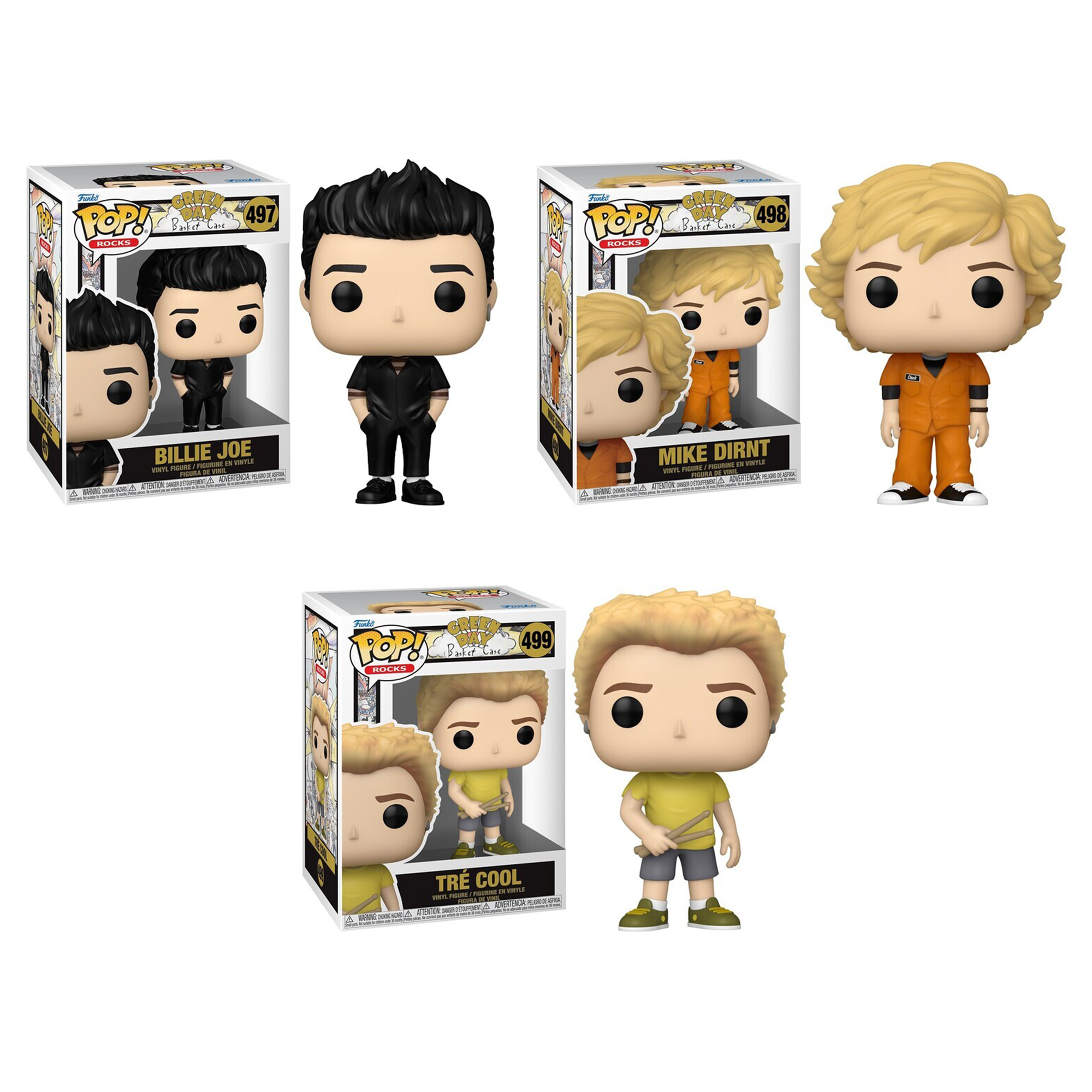 BILLIE JOE ARMSTRONG FUNKO POP! FIGURE - GREENDAY