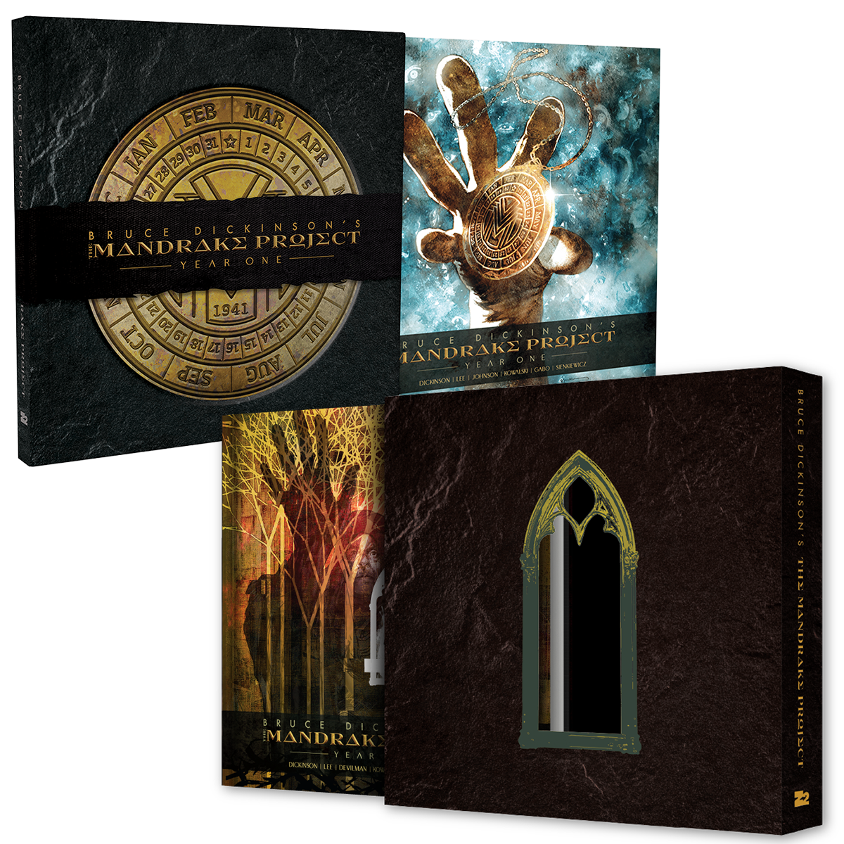 BRUCE DICKINSON'S THE MANDRAKE PROJECT: YEAR ONE + TWO DELUXE BUNDLE