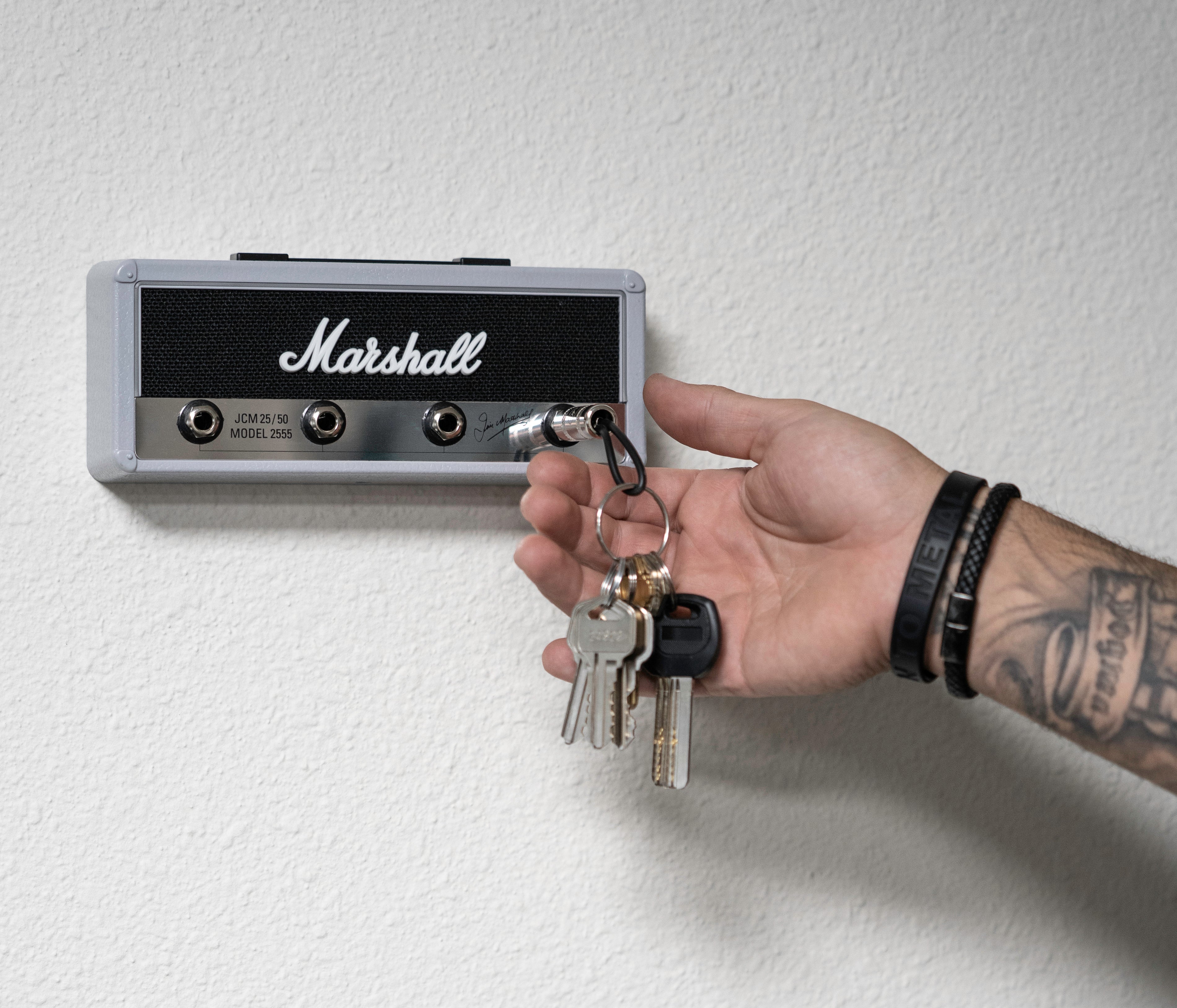 MARSHALL SILVER JUBILEE JACK RACK (INCLUDES 4 KEYCHAINS)