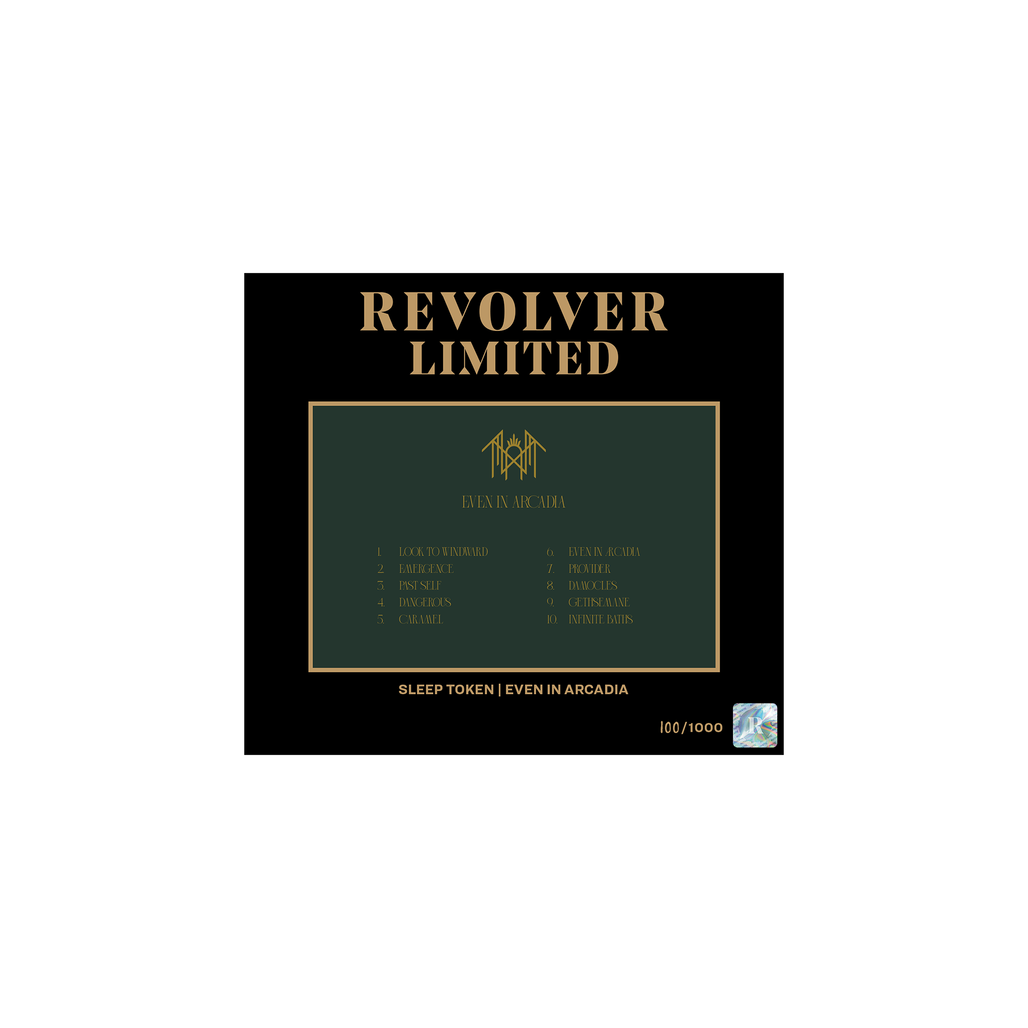 SLEEP TOKEN ‘EVEN IN ARCADIA’ CD (Exclusive – Limited to 1,000, Picture Disc CD)