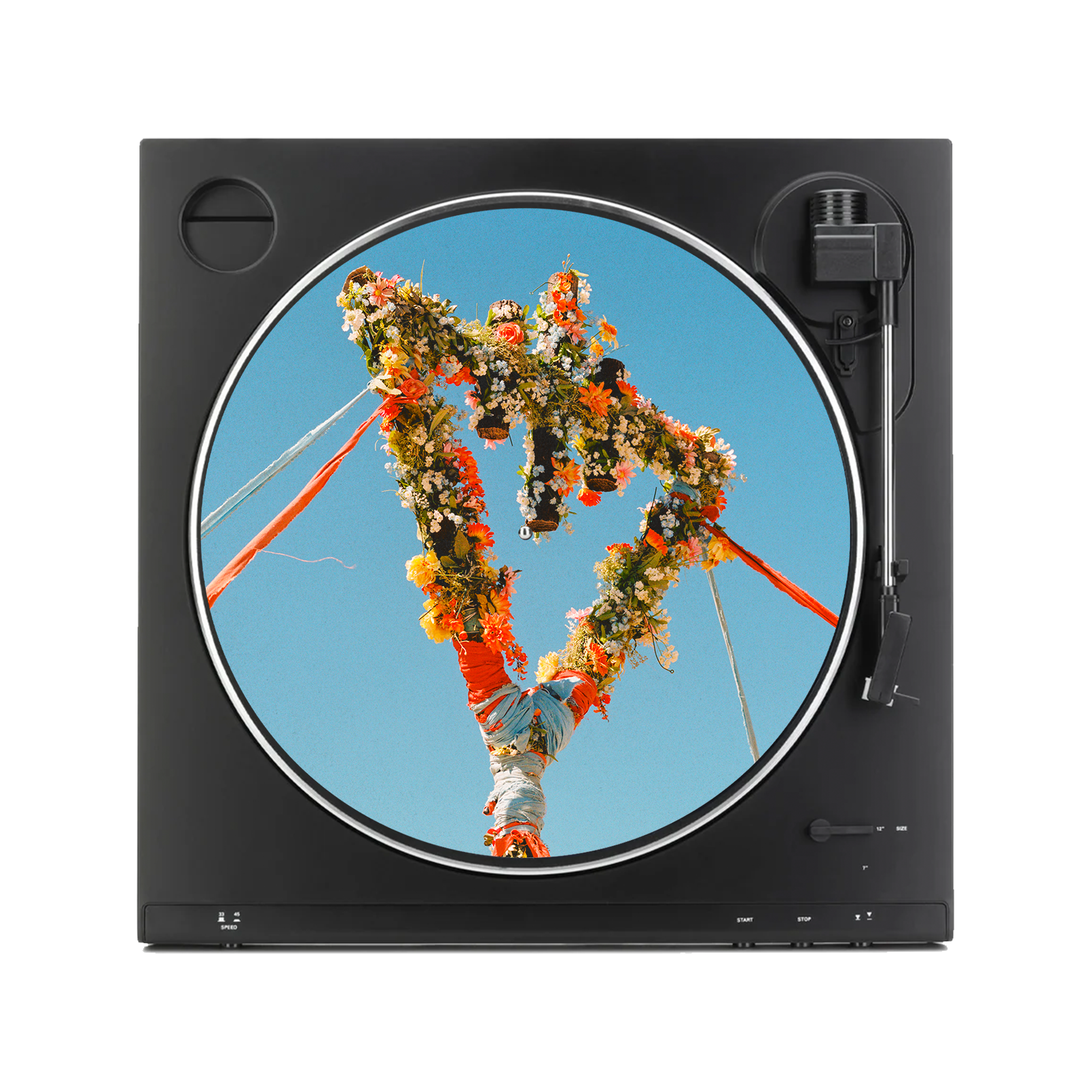THE DEVIL WEARS PRADA ‘FLOWERS’ LP (Exclusive – Tangerine, Baby Blue, & Bone Smash Vinyl) + REVOLVER FALL 2025 ISSUE & EXCLUSIVE SLIPMAT