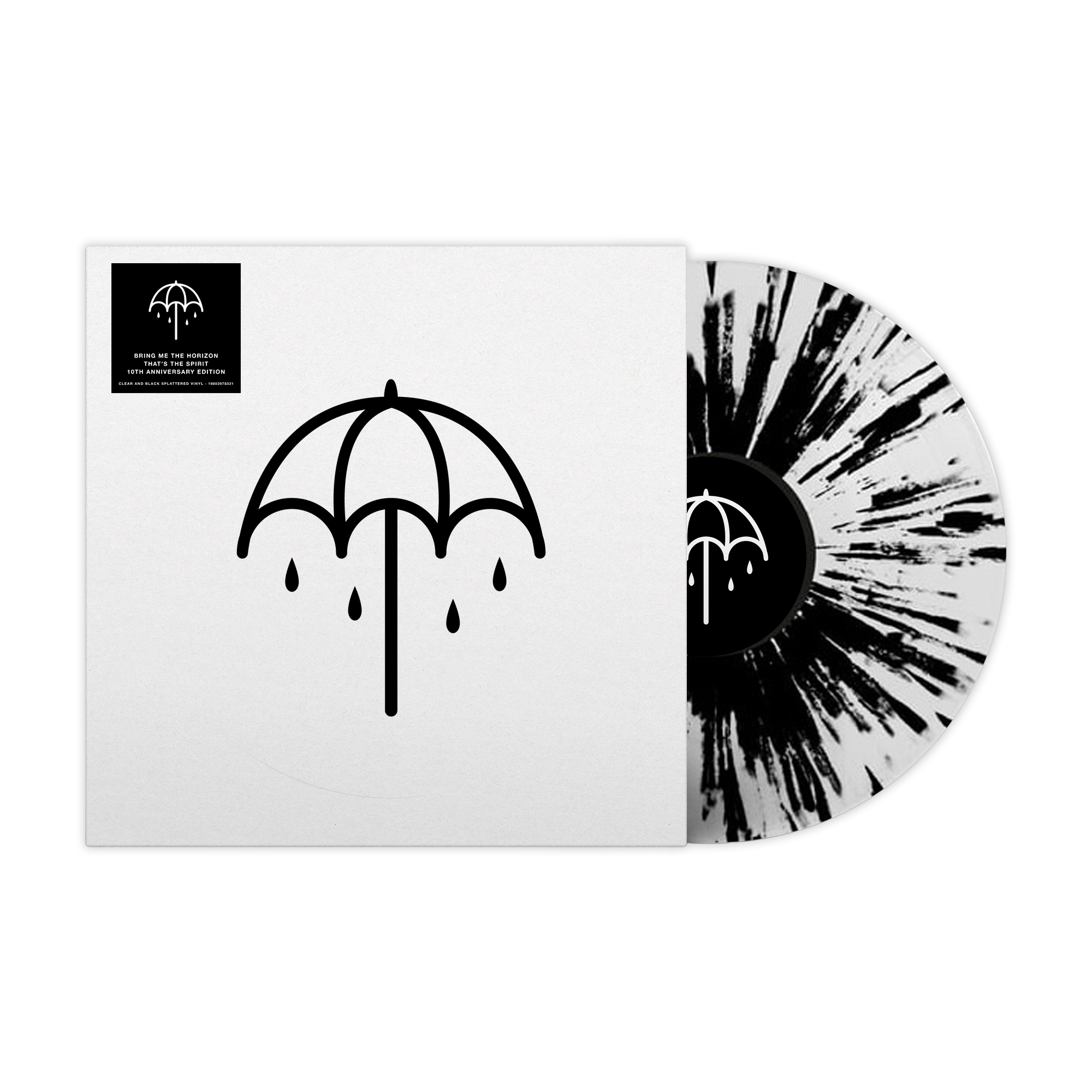 BRING ME THE HORIZON 'THATS THE SPIRIT' 10TH ANNIVERSARY LP (Black W