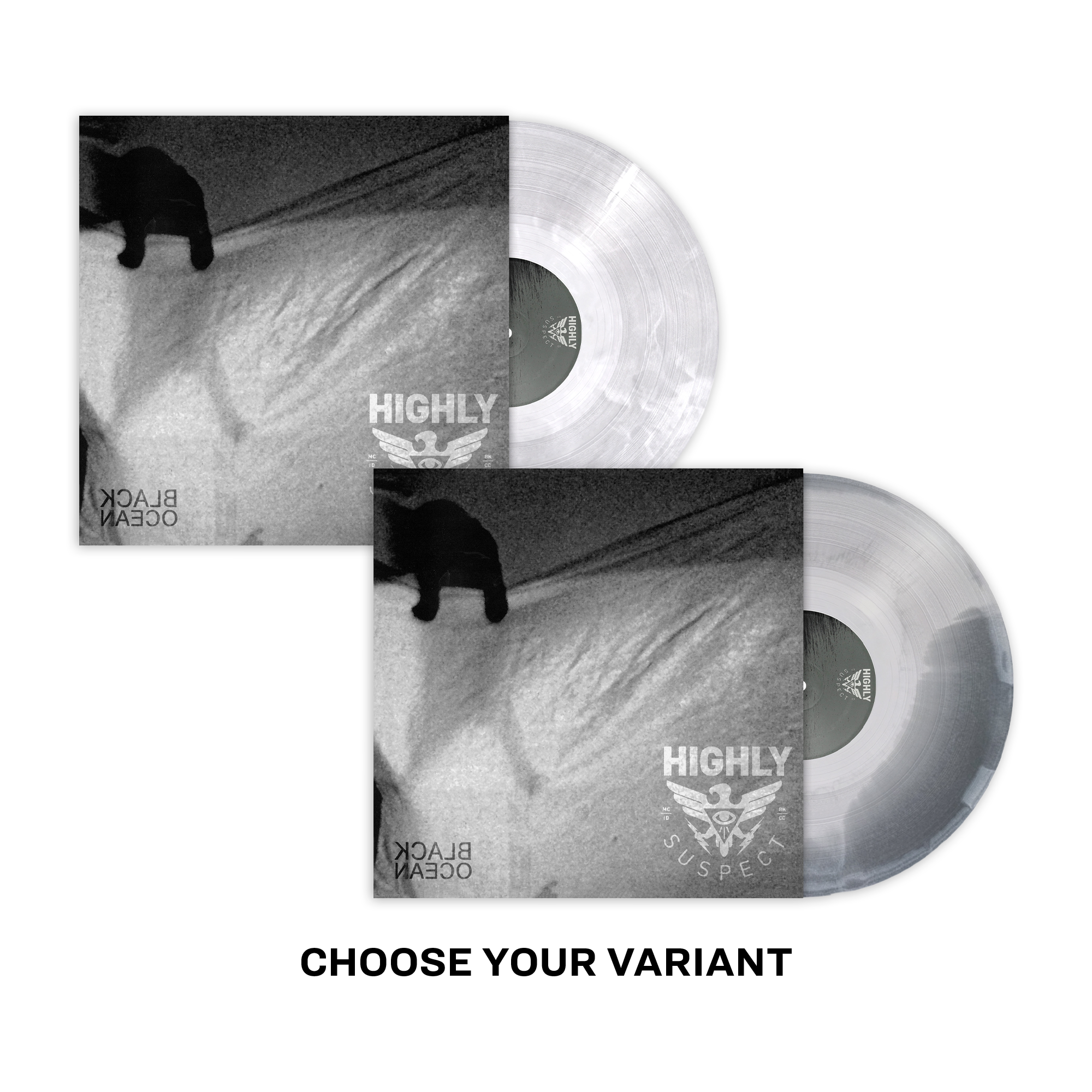 HIGHLY SUSPECT ‘BLACK OCEAN’ EP (Exclusive – Limited to 400 Each, Various Color Vinyl)