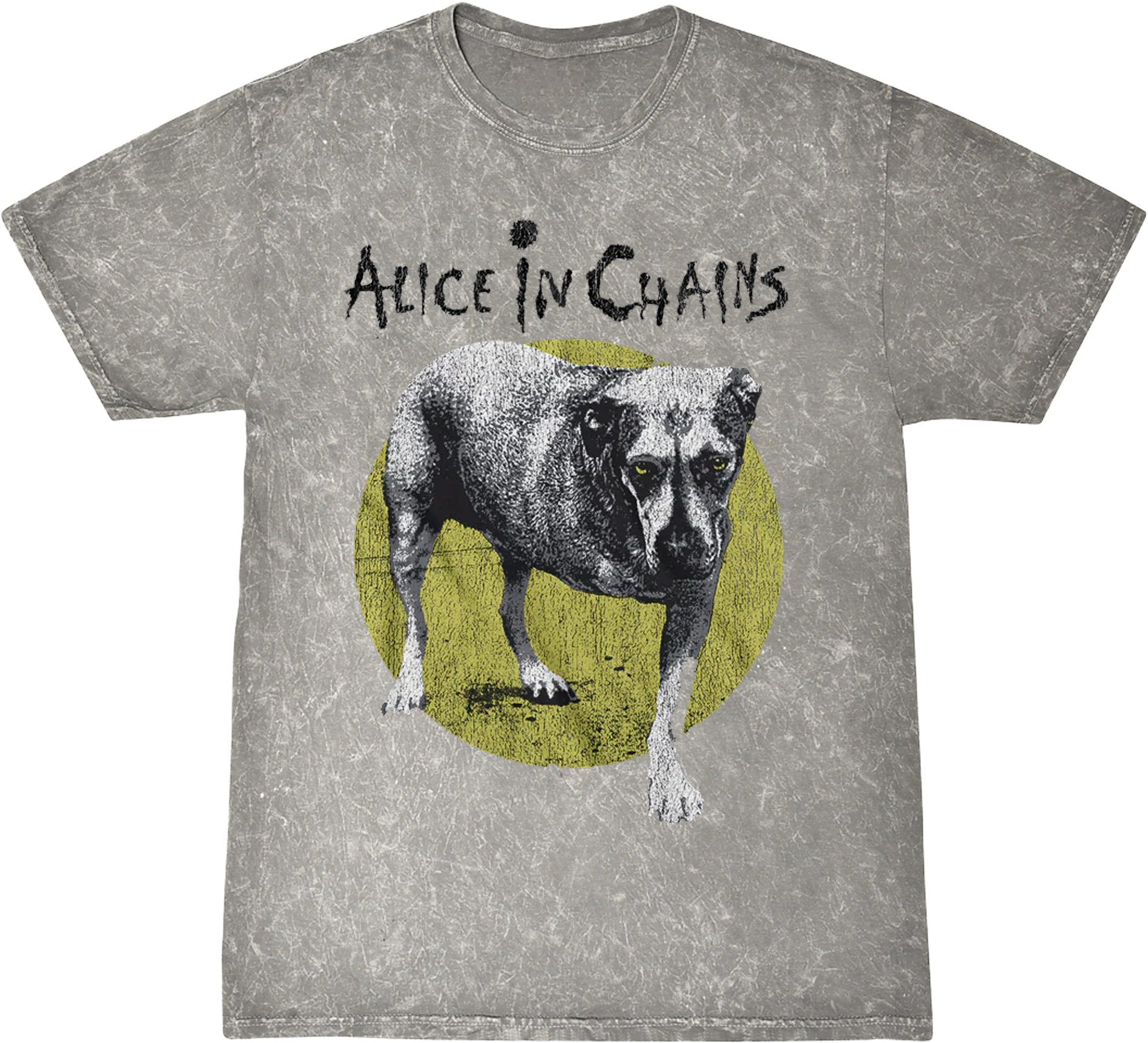 ALICE IN CHAINS “THREE-LEGGED DOG” MINERAL WASH T-SHIRT