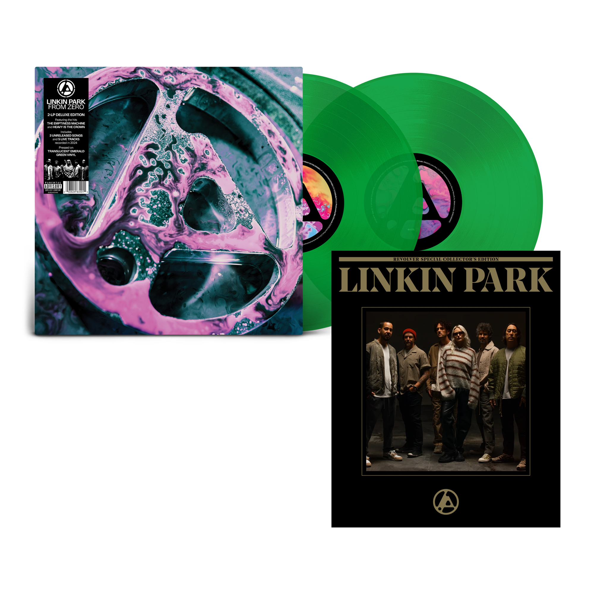 LINKIN PARK 'FROM ZERO' LP (Deluxe Edition) + LINKIN PARK SPECIAL EDITION MAGAZINE