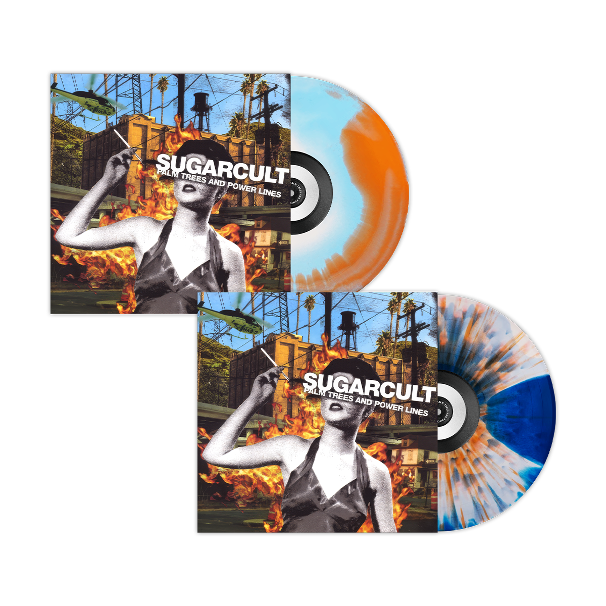 SUGARCULT 'PALM TREES AND POWERLINES' LP (Exclusive – Various Color Vi