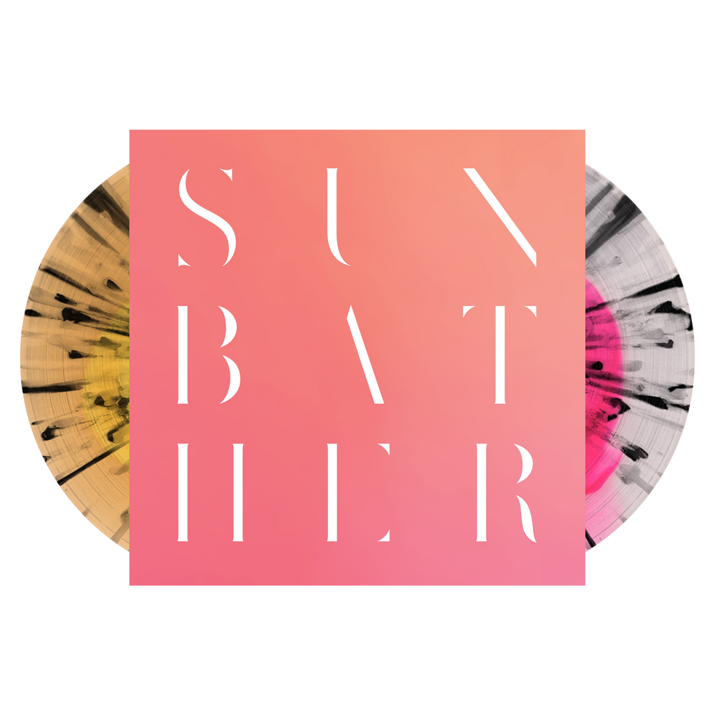 DEAFHEAVEN ‘SUNBATHER’ 2LP (Limited Edition – Only 750 Made, Yellow in Beer  / Pink in Transparent w/ Black Splatter Vinyl)